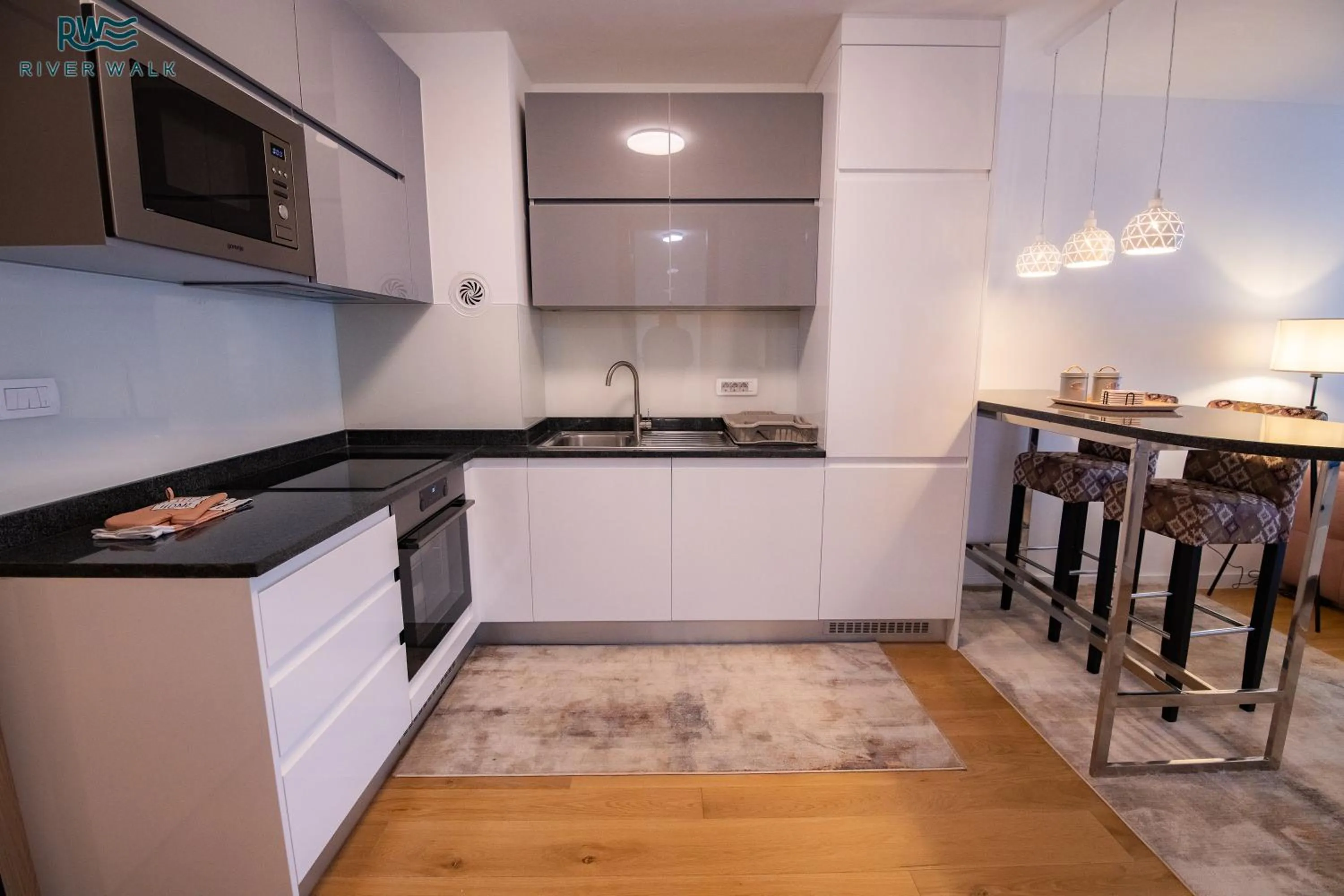 kitchen in River Walk Sarajevo