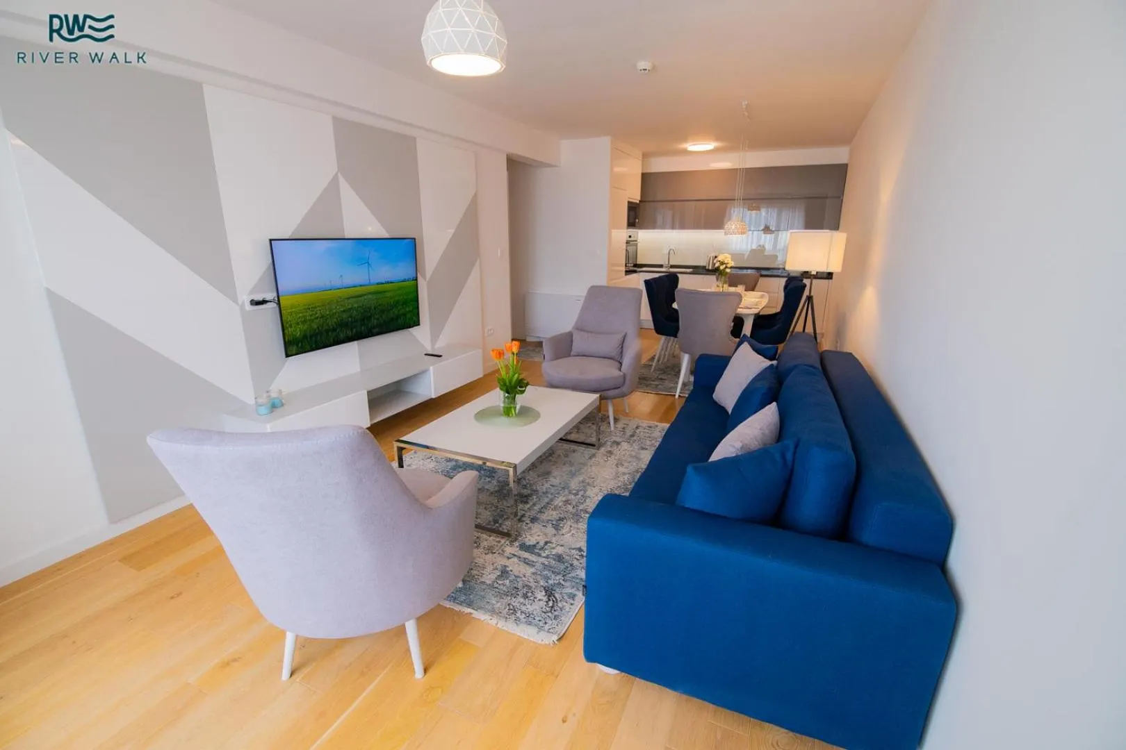 Living room in River Walk Sarajevo