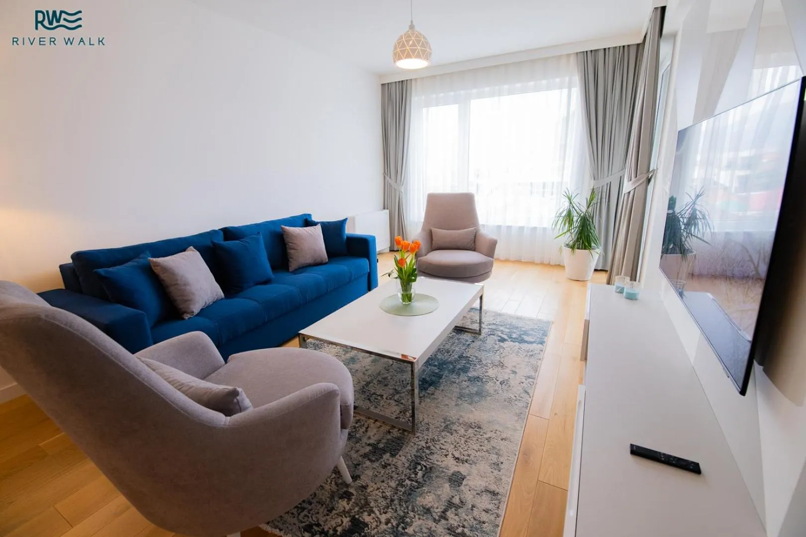 Living room in River Walk Sarajevo