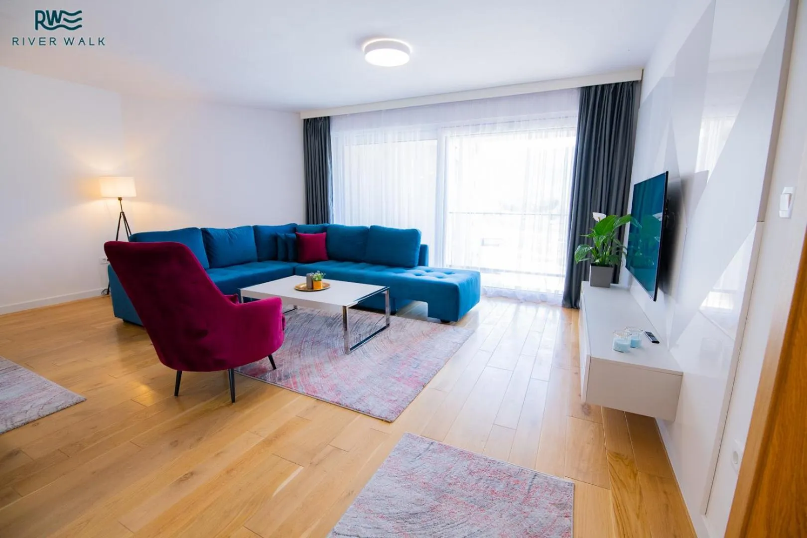 Living room in River Walk Sarajevo