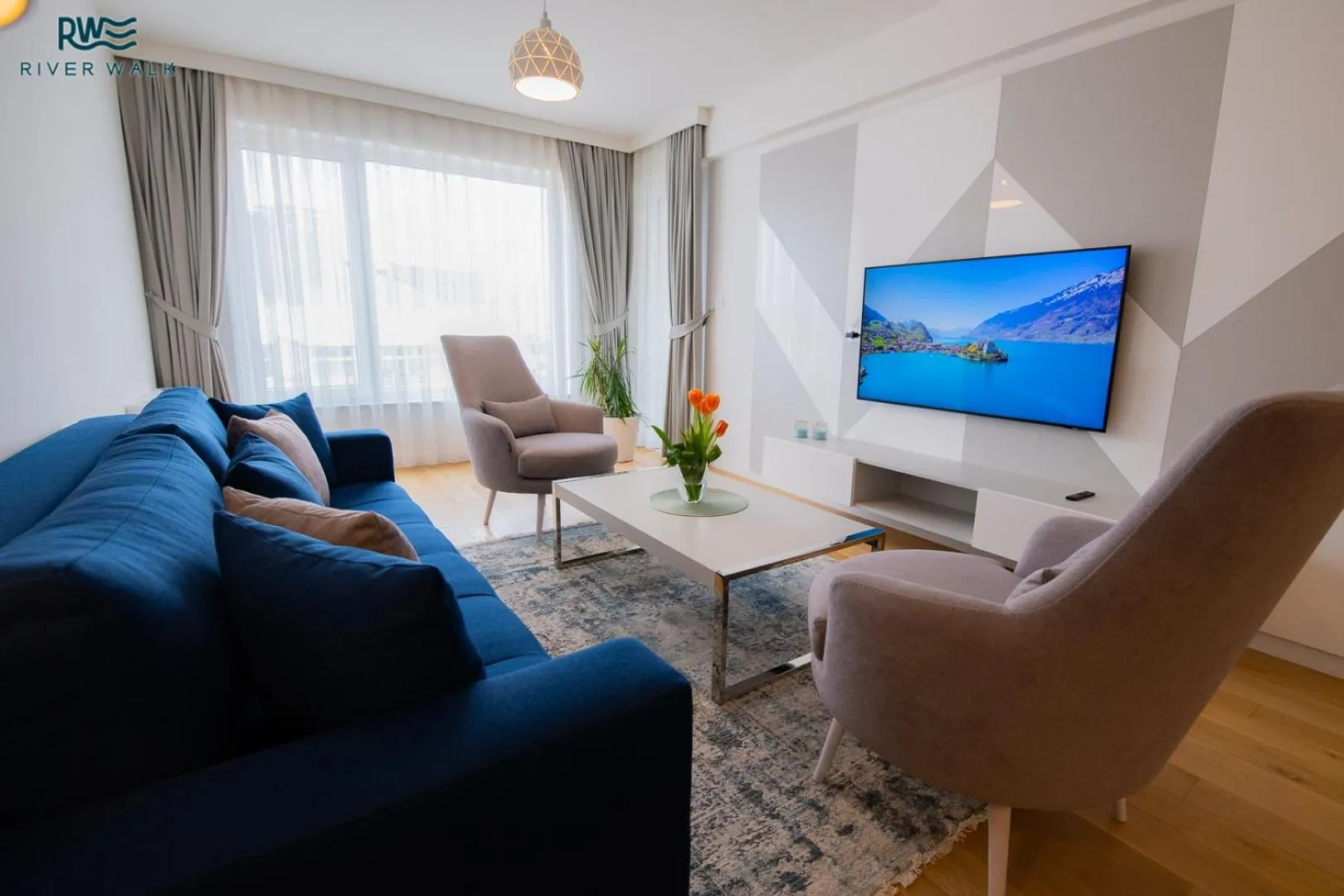 Living room in River Walk Sarajevo