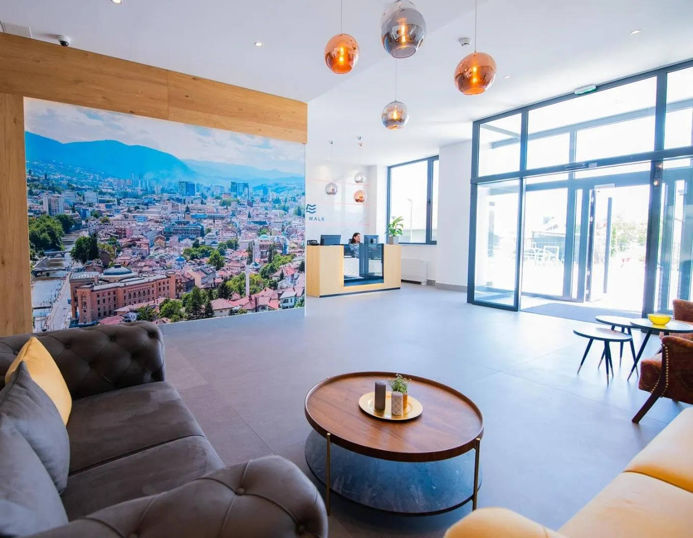 Lobby or reception in River Walk Sarajevo