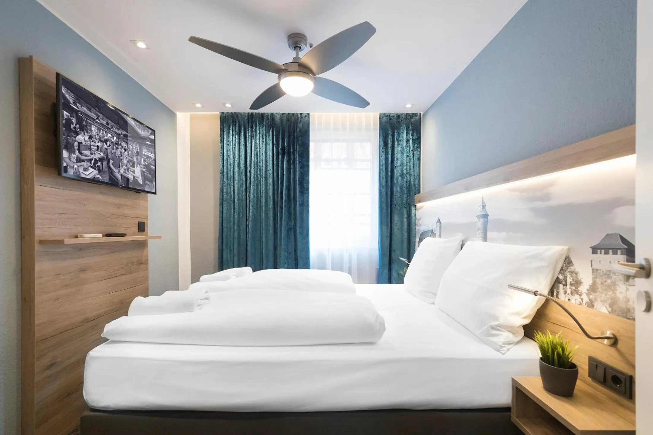 Bed in Riverview Apartments by dasPaul