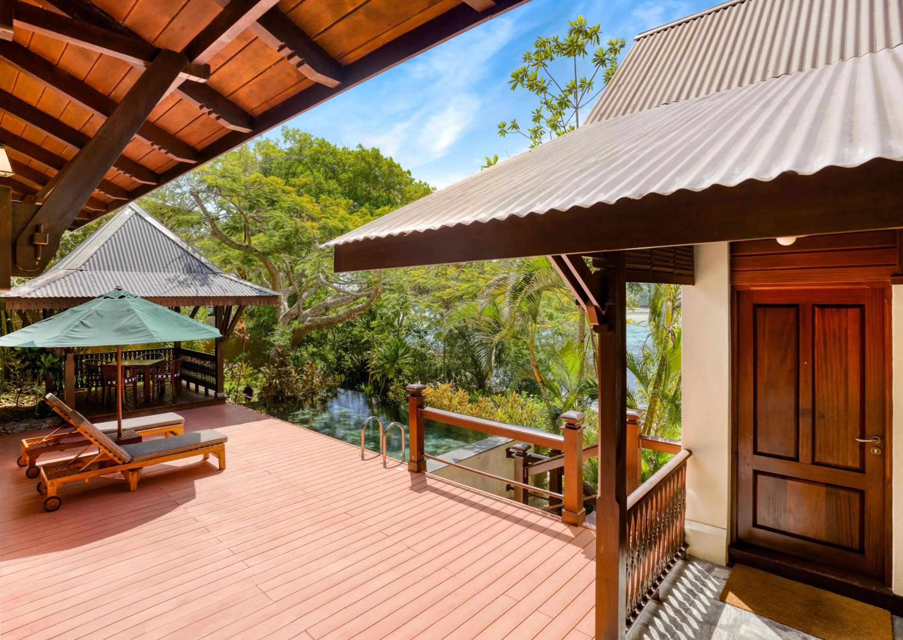 Balcony/Terrace in JA Enchanted Island Resort Seychelles