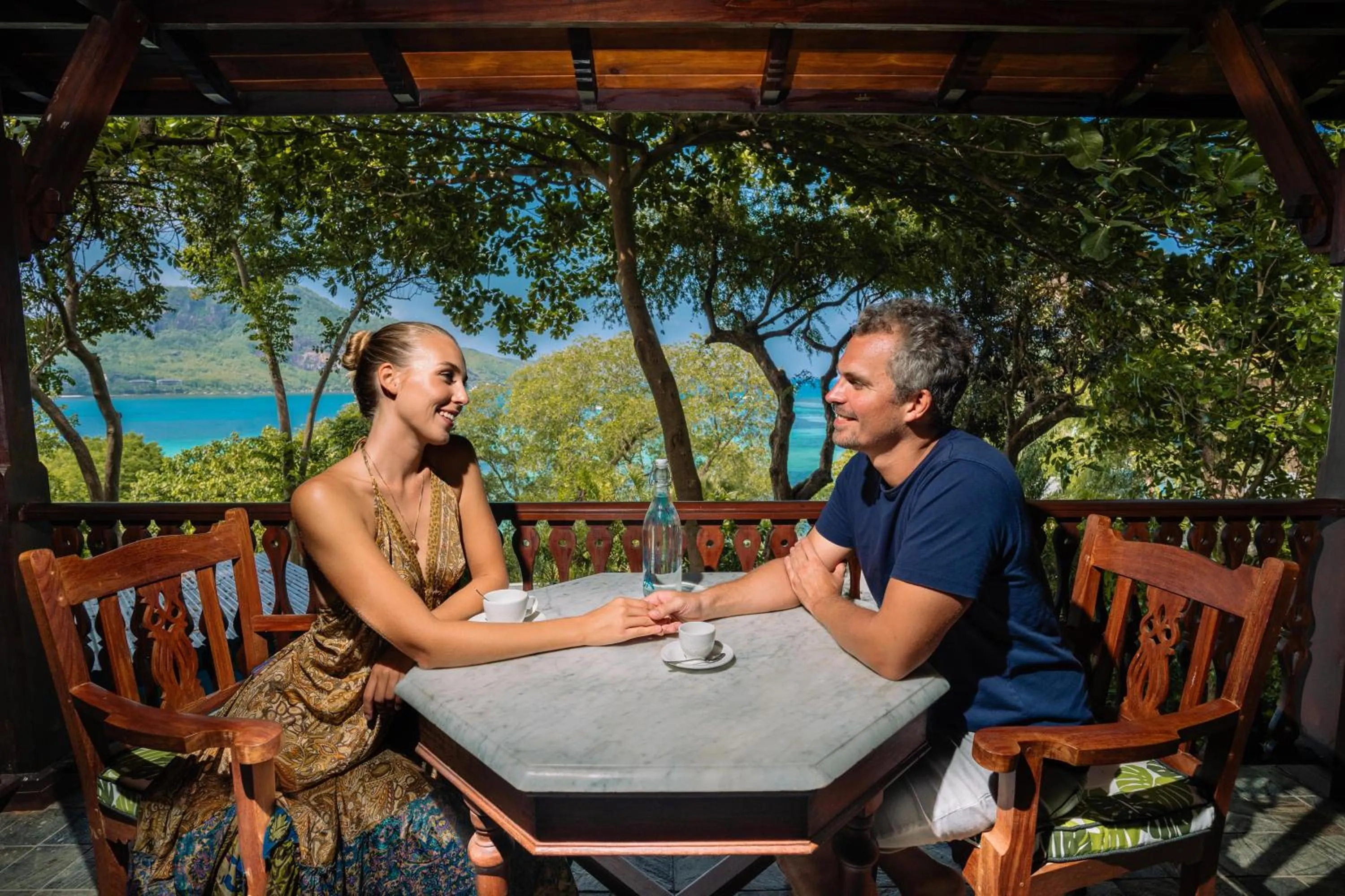 People in JA Enchanted Island Resort Seychelles