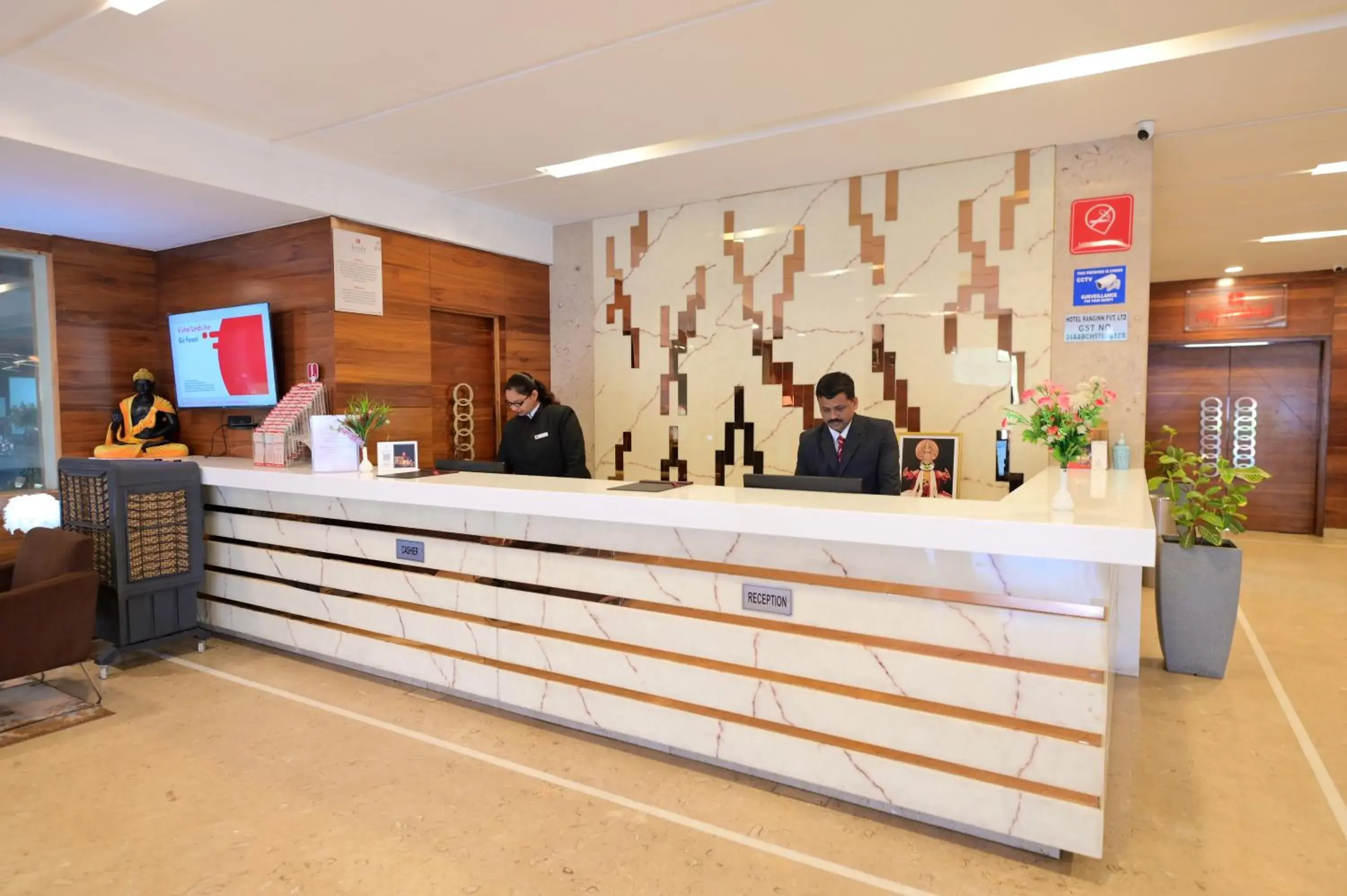 Lobby or reception in Rang Lords Inn Bharuch Lobby or reception in Rang Lords Inn Bharuch