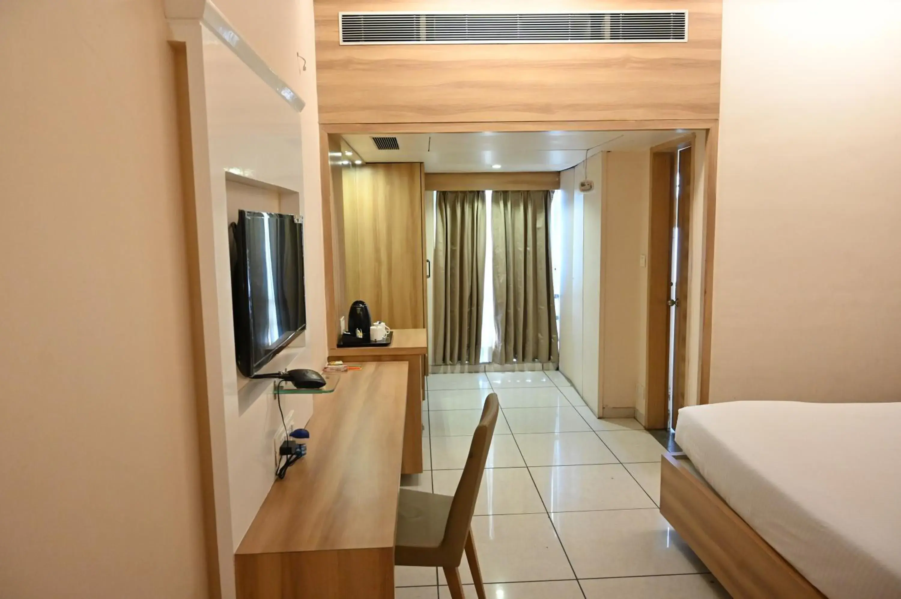 View (from property/room), Bed in Rang Lords Inn Bharuch View (from property/room), Bed in Rang Lords Inn Bharuch