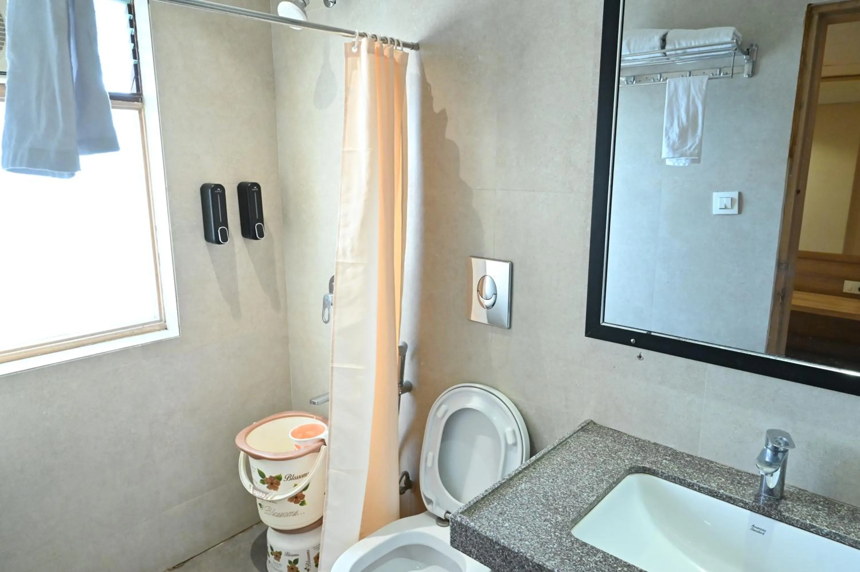 Bathroom in Rang Lords Inn Bharuch