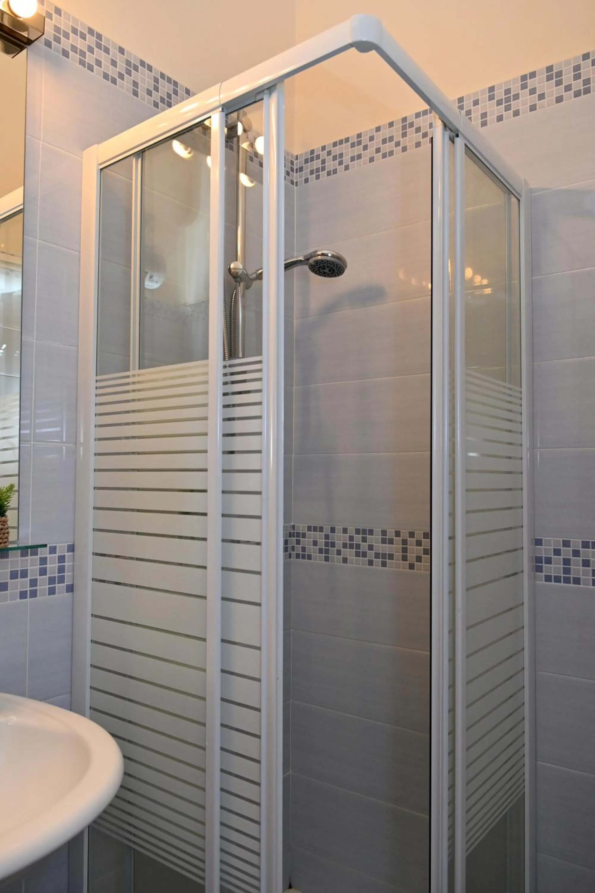 Shower in B&B a Capua - I PORTICI del centro