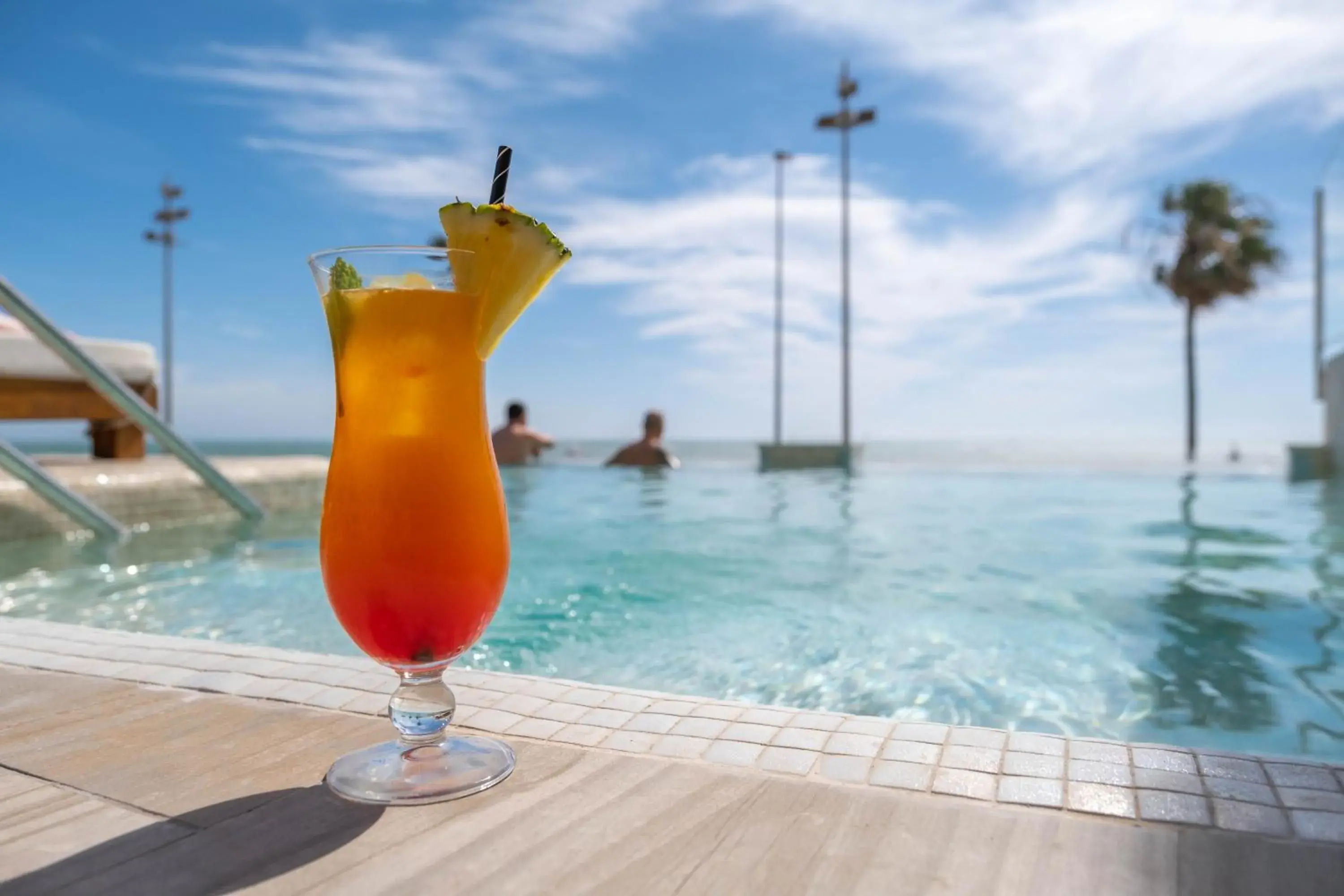 Swimming pool in Cádiz Bahía by QHotels Swimming pool in Cádiz Bahía by QHotels