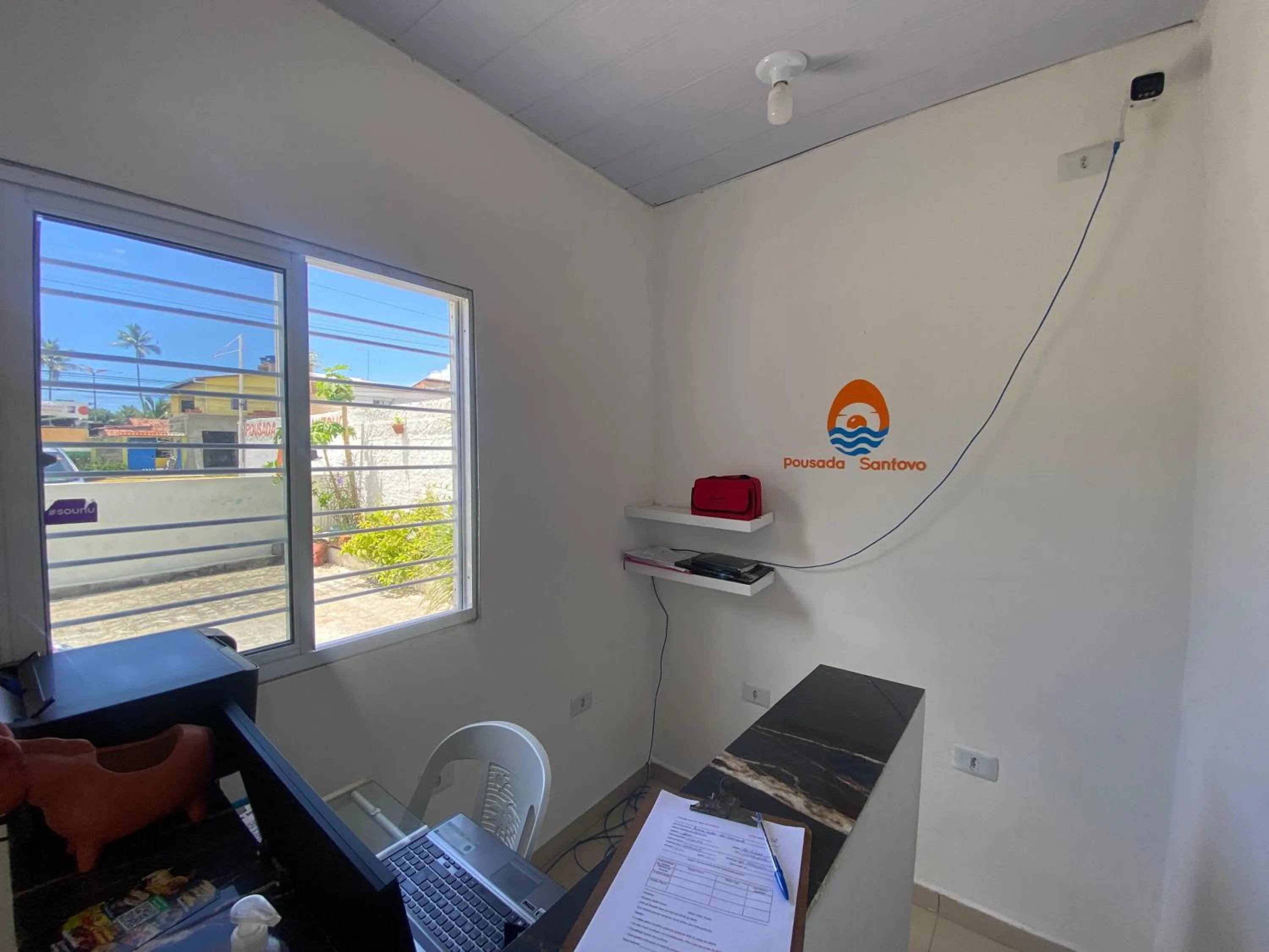 Lobby or reception in Pousada Santovo