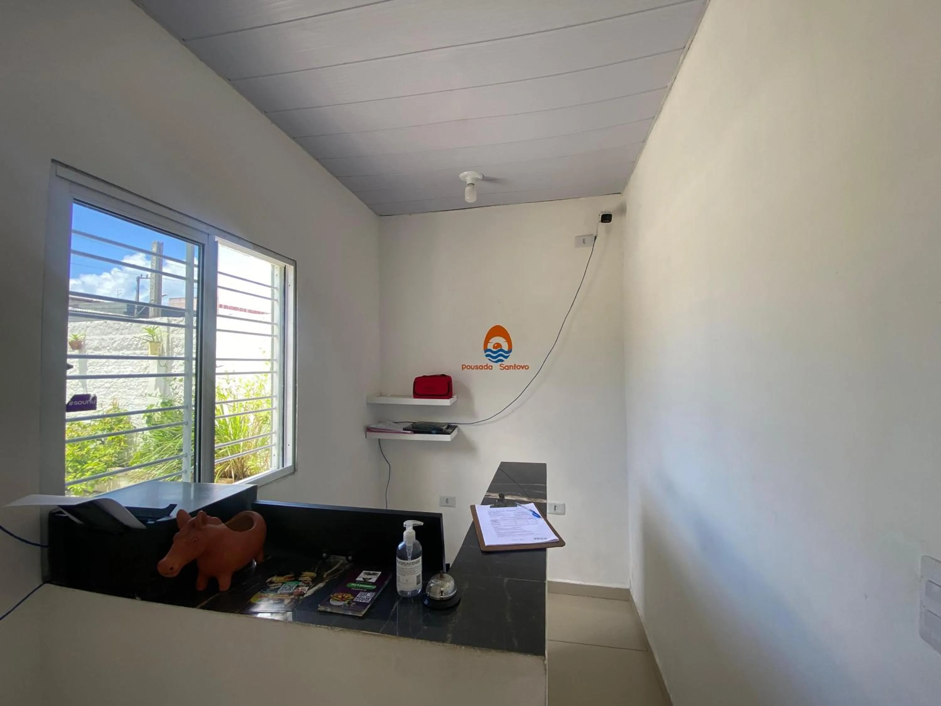 Lobby or reception in Pousada Santovo