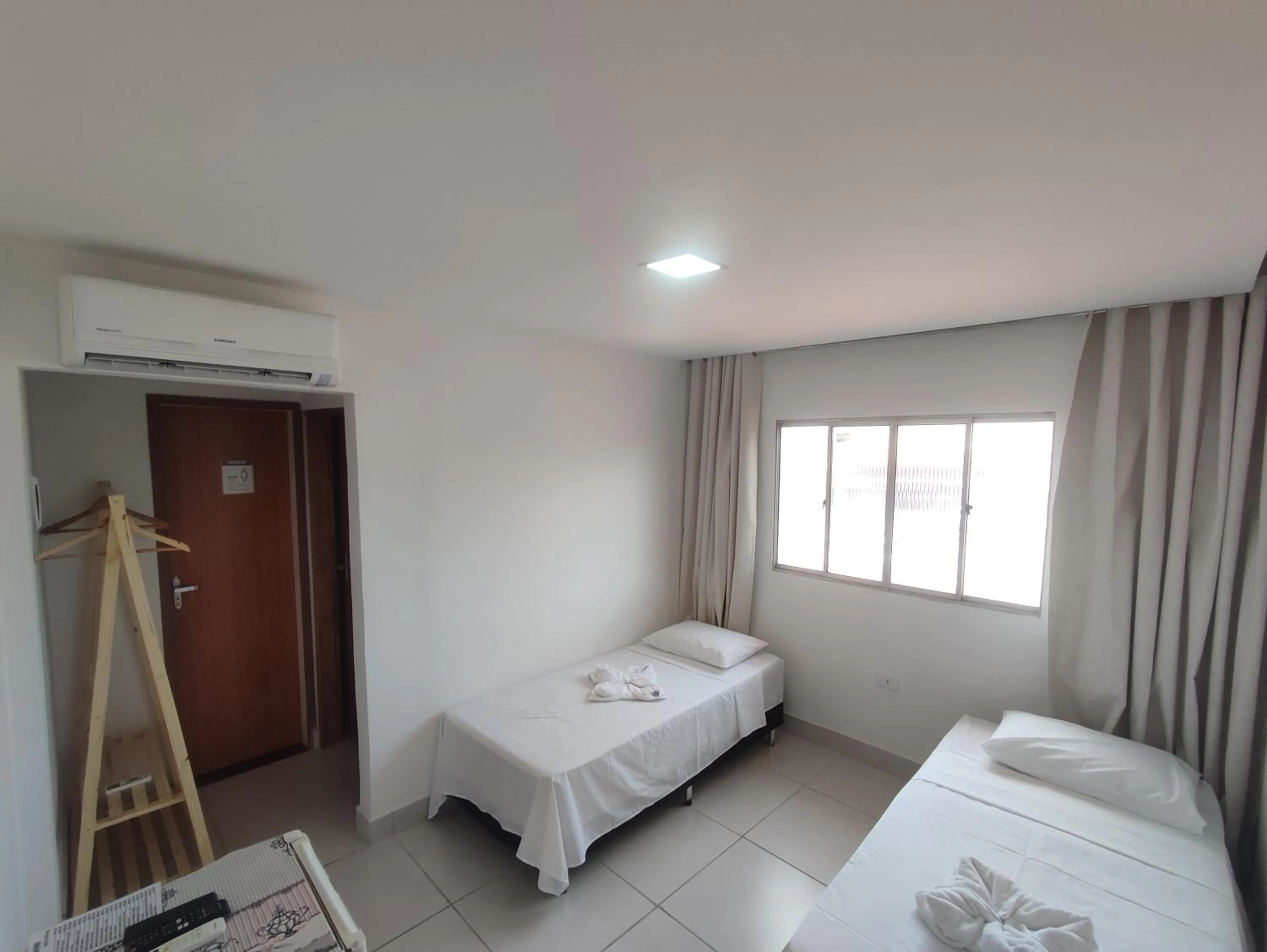 Bed in Pousada Santovo
