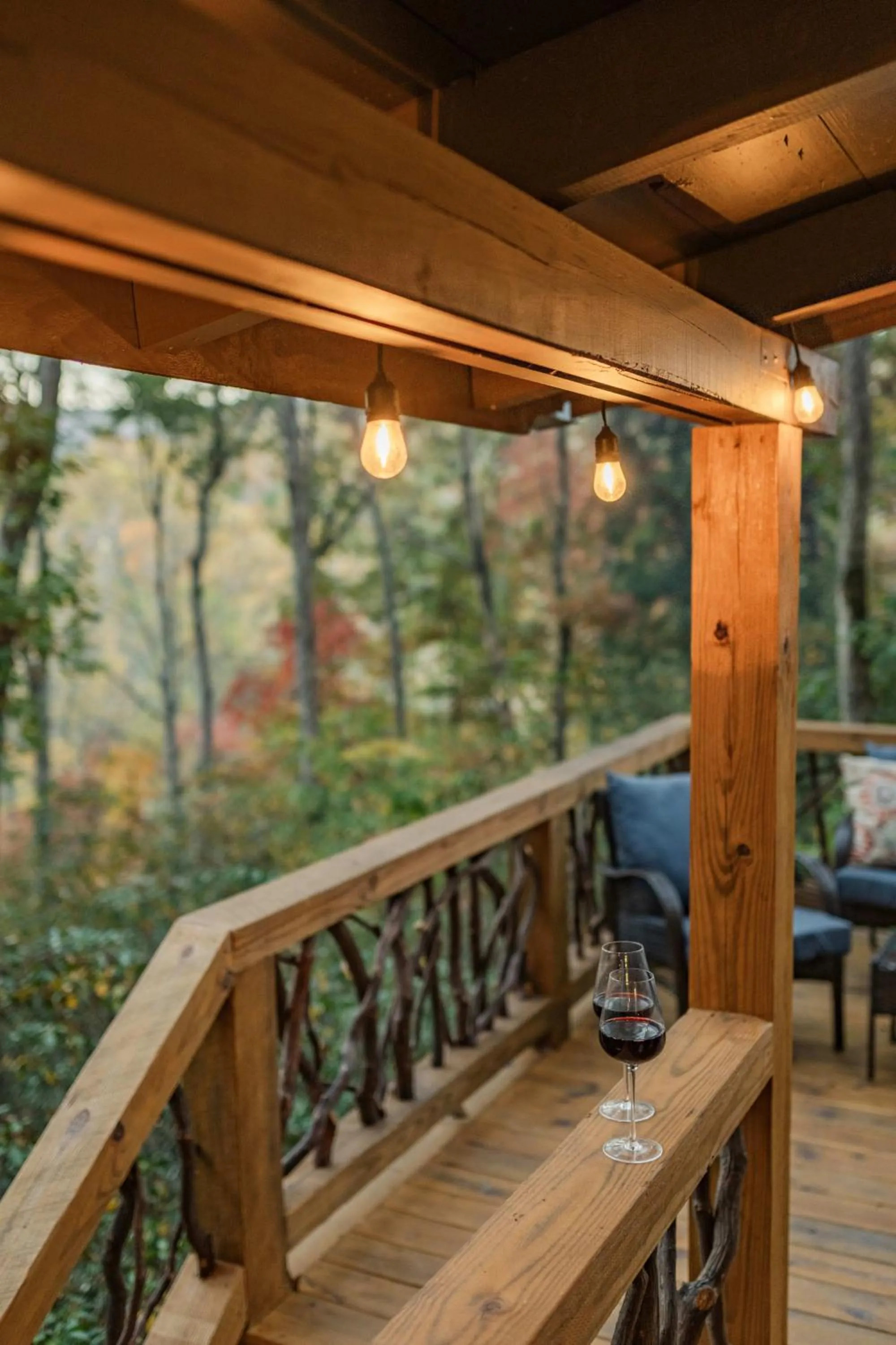 Log Cabin with Mountain View and Privacy