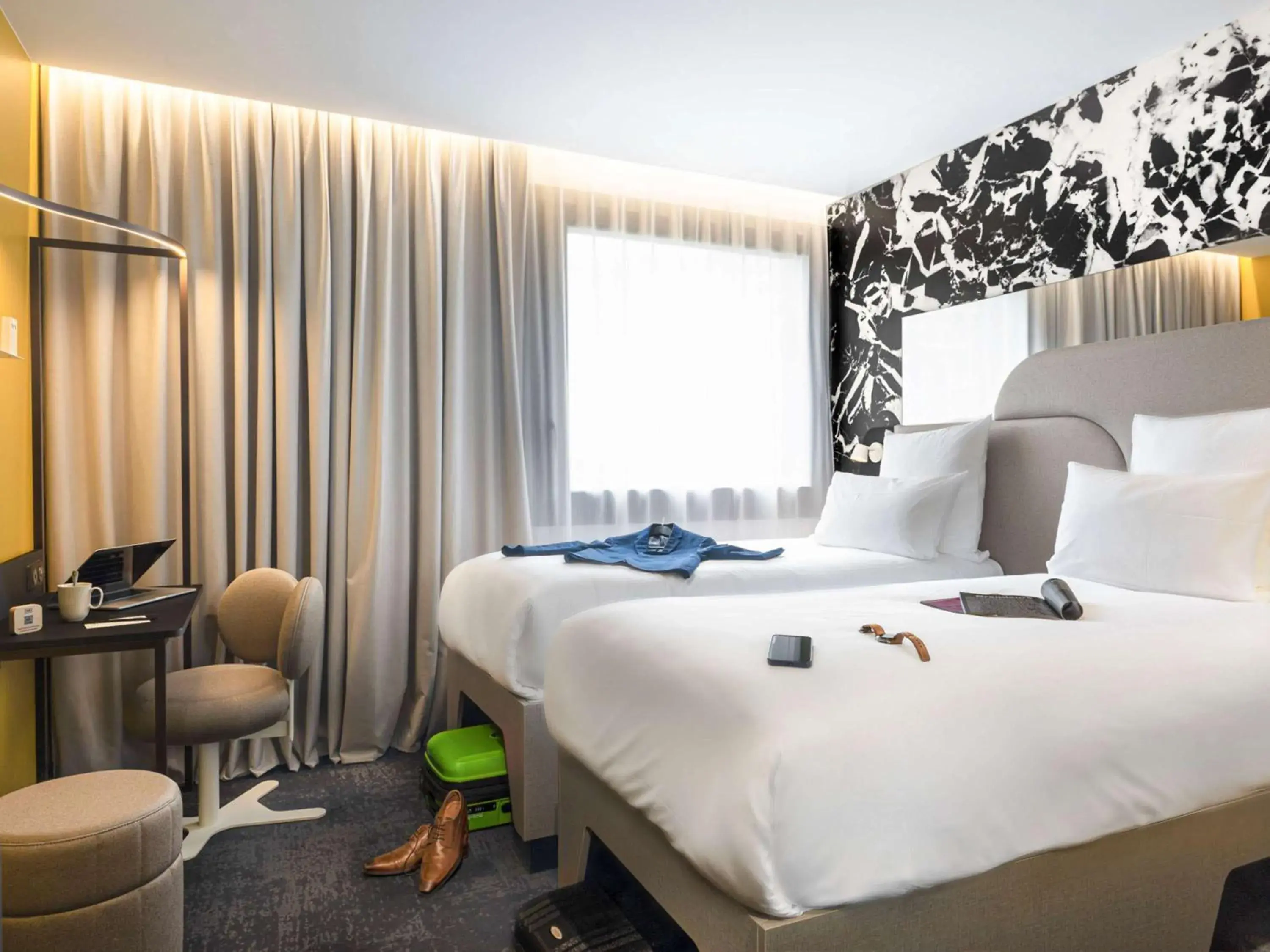 Bedroom, Bed in Tribe Paris La Defense Esplanade Bedroom, Bed in Tribe Paris La Defense Esplanade