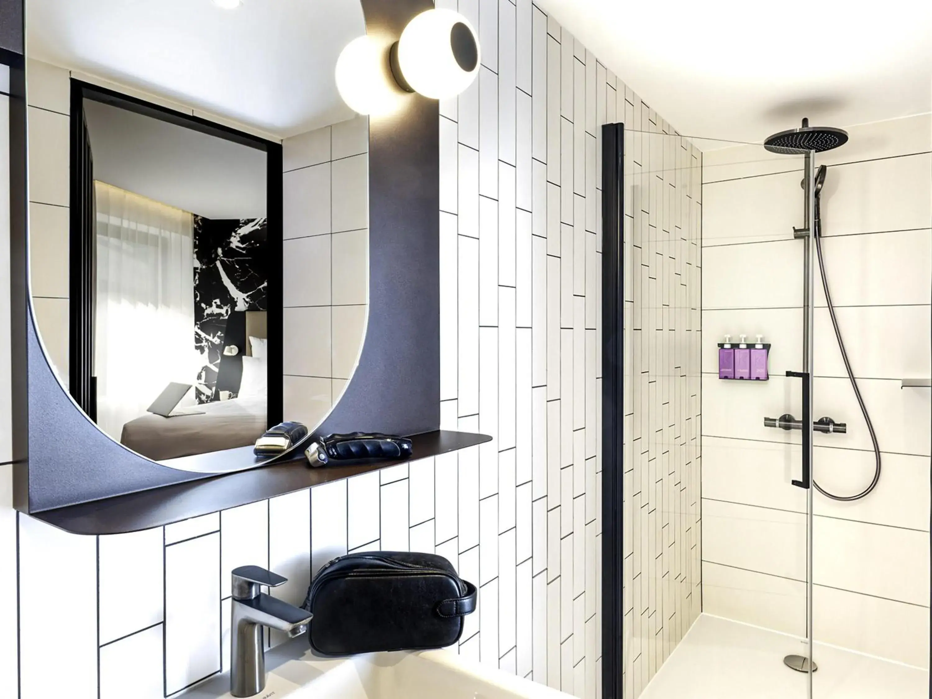 Bedroom in Tribe Paris La Defense Esplanade Bedroom in Tribe Paris La Defense Esplanade