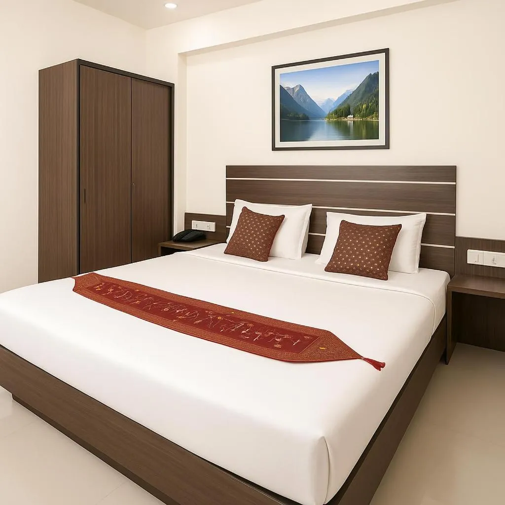 wardrobe, Bed in Compact Tea Square