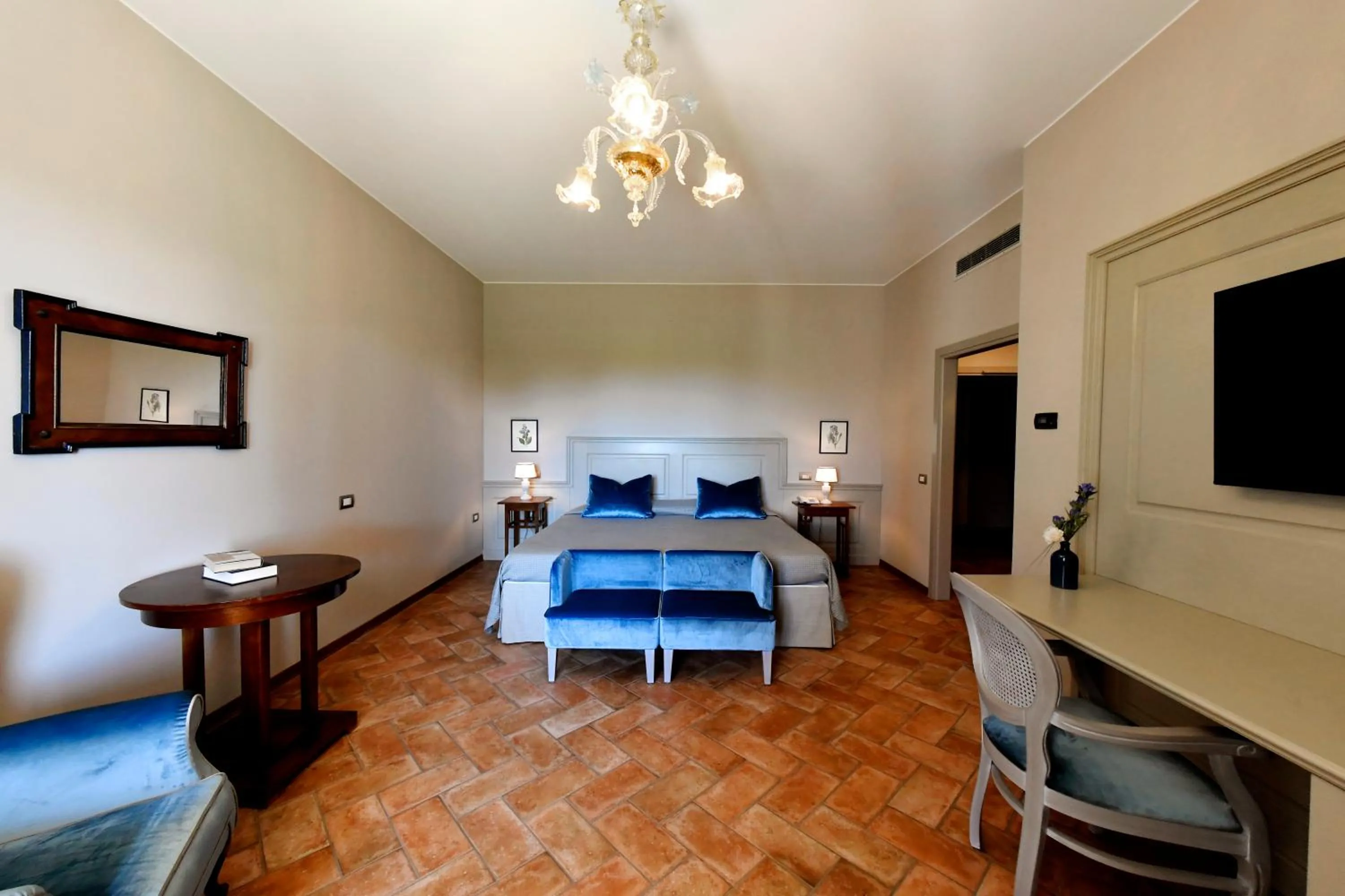 Bed in Villa Santa Barbara