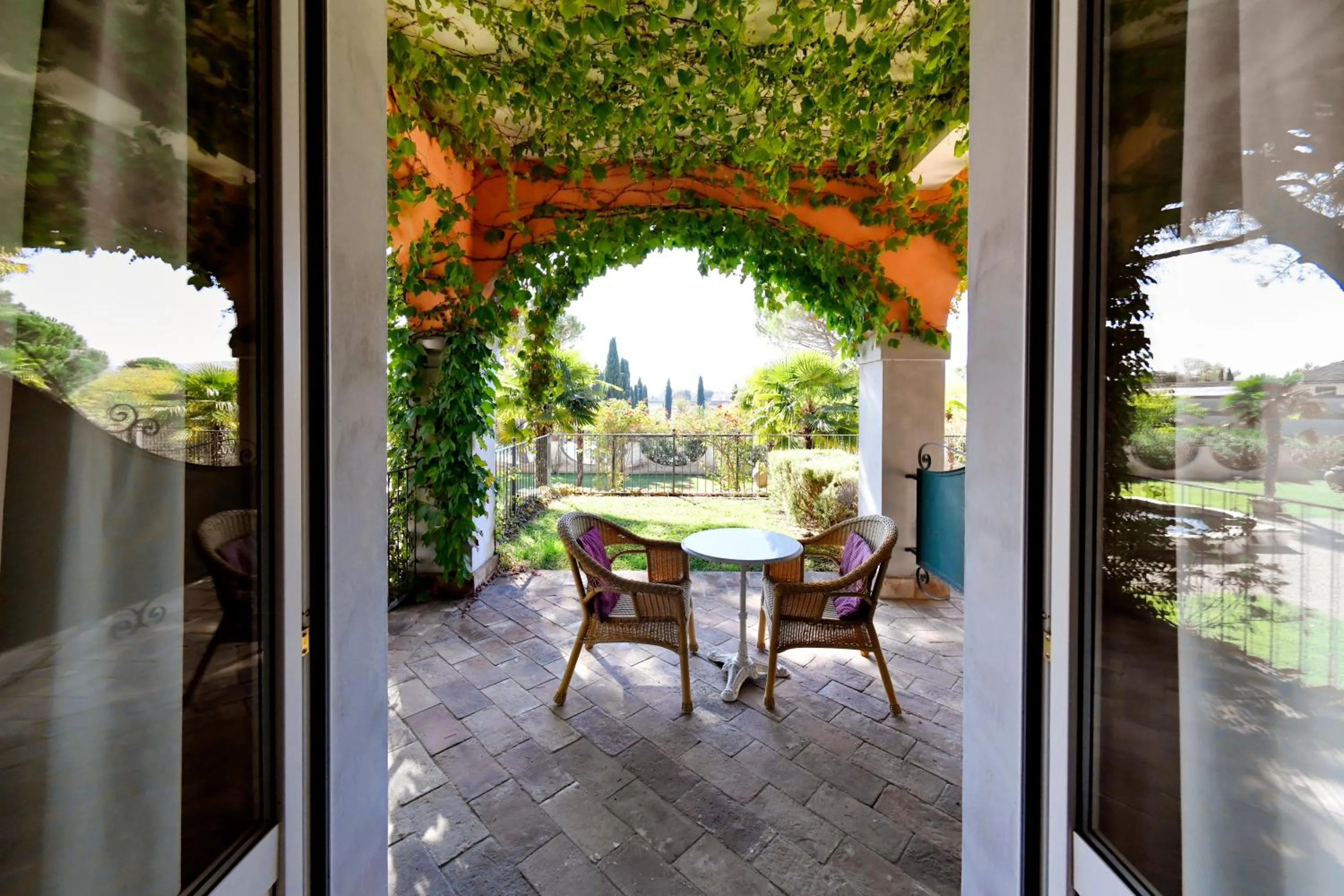 Garden in Villa Santa Barbara