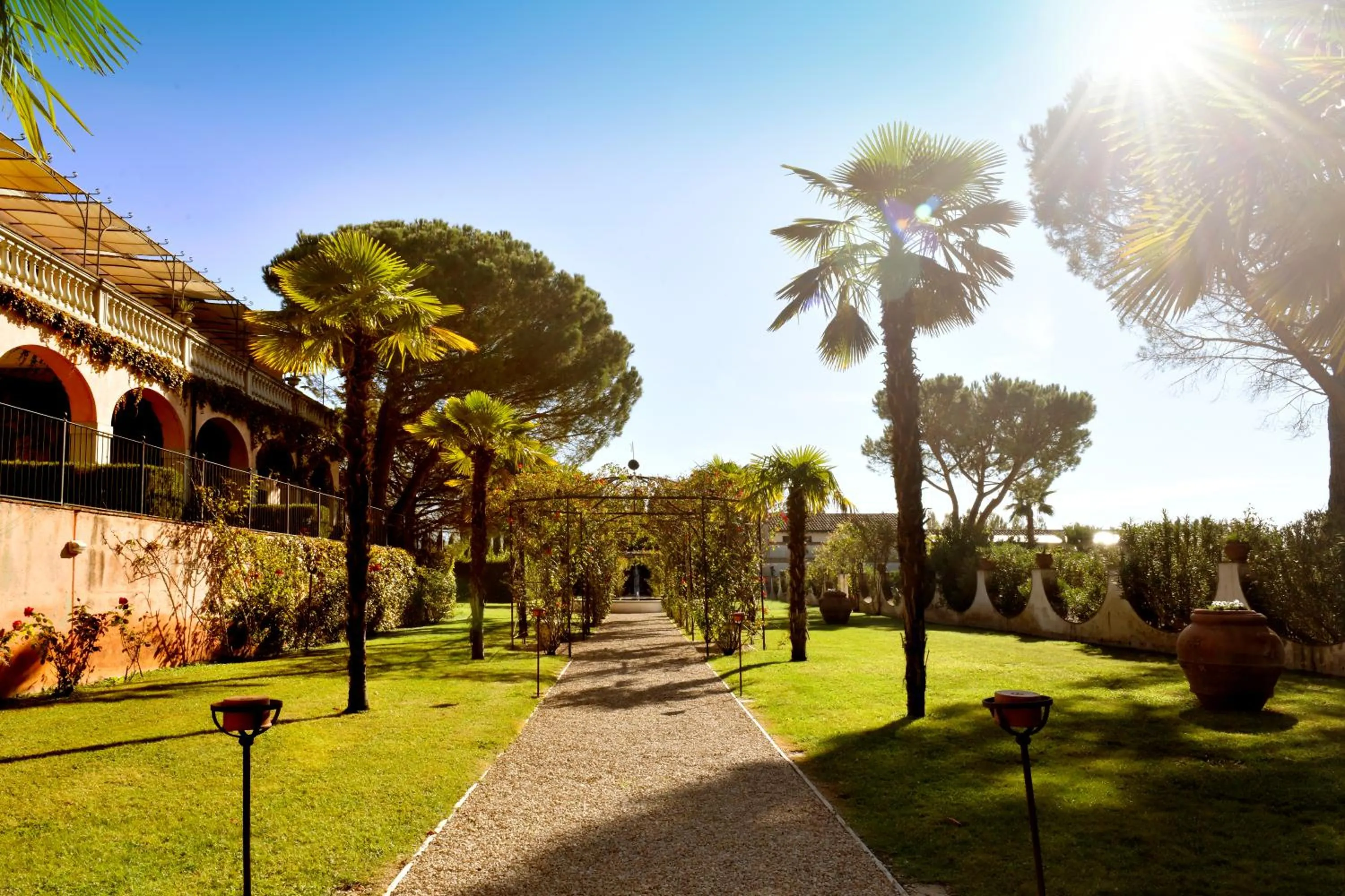 Natural landscape in Villa Santa Barbara