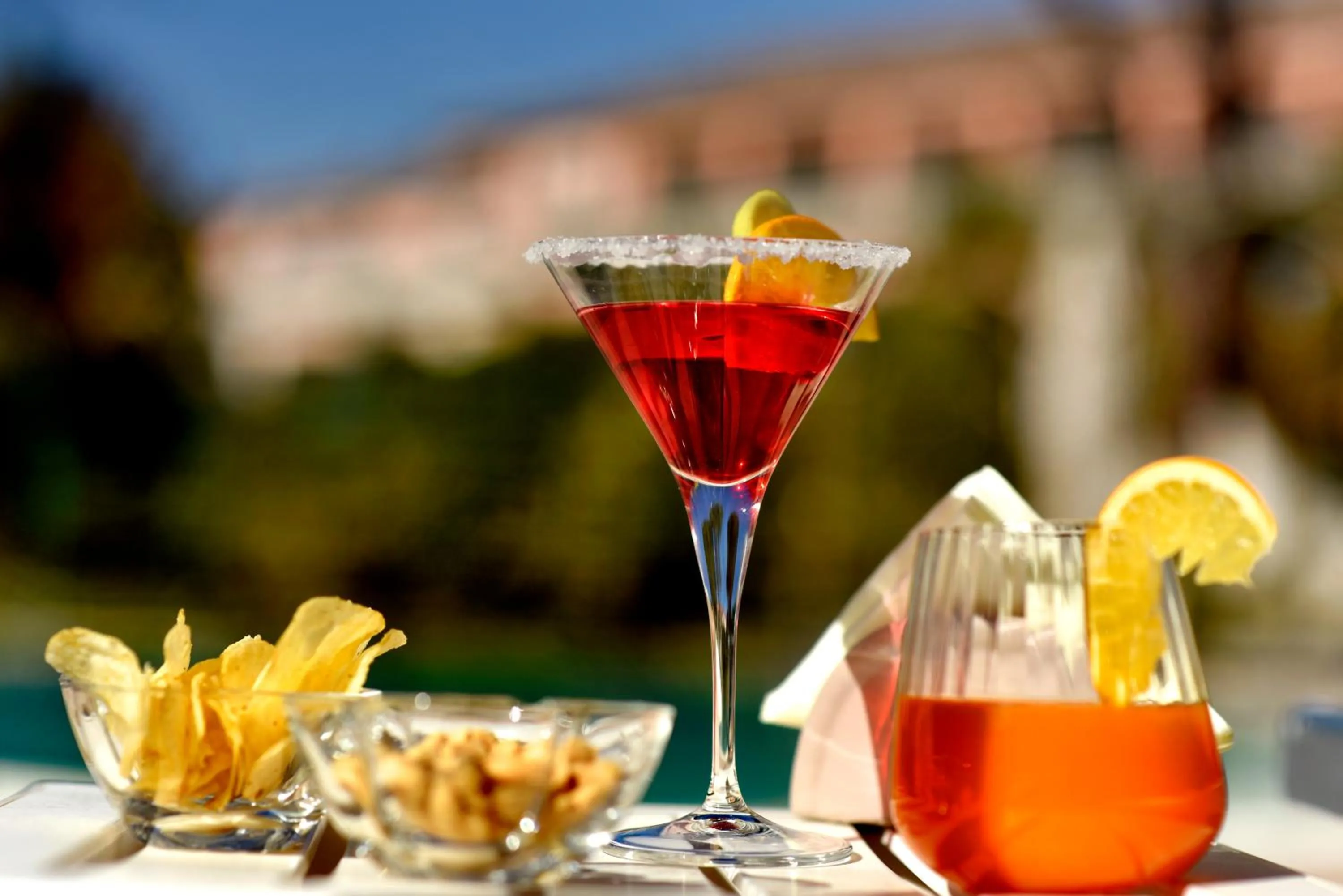 Food and drinks in Villa Santa Barbara