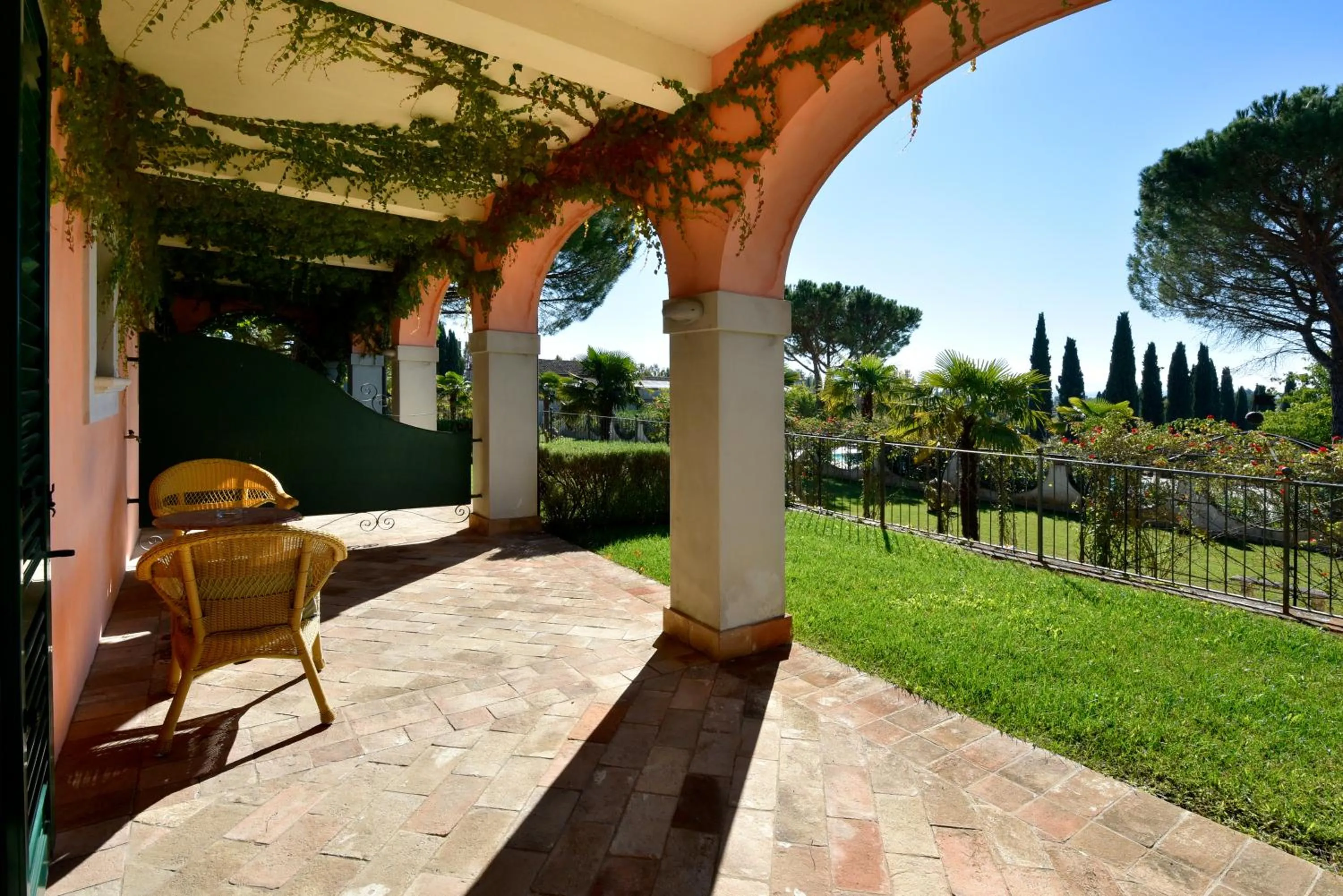 Patio in Villa Santa Barbara