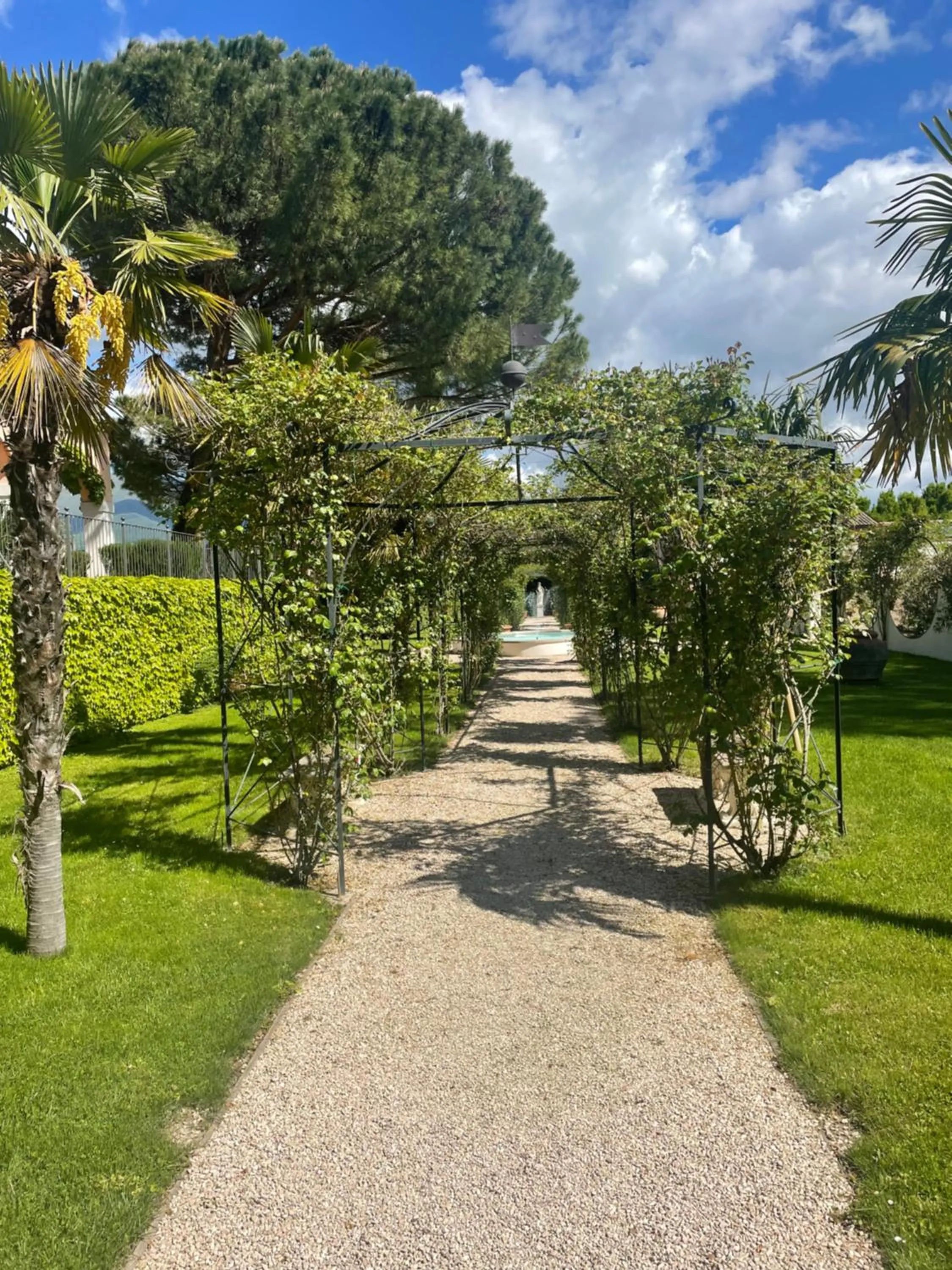 Garden in Villa Santa Barbara