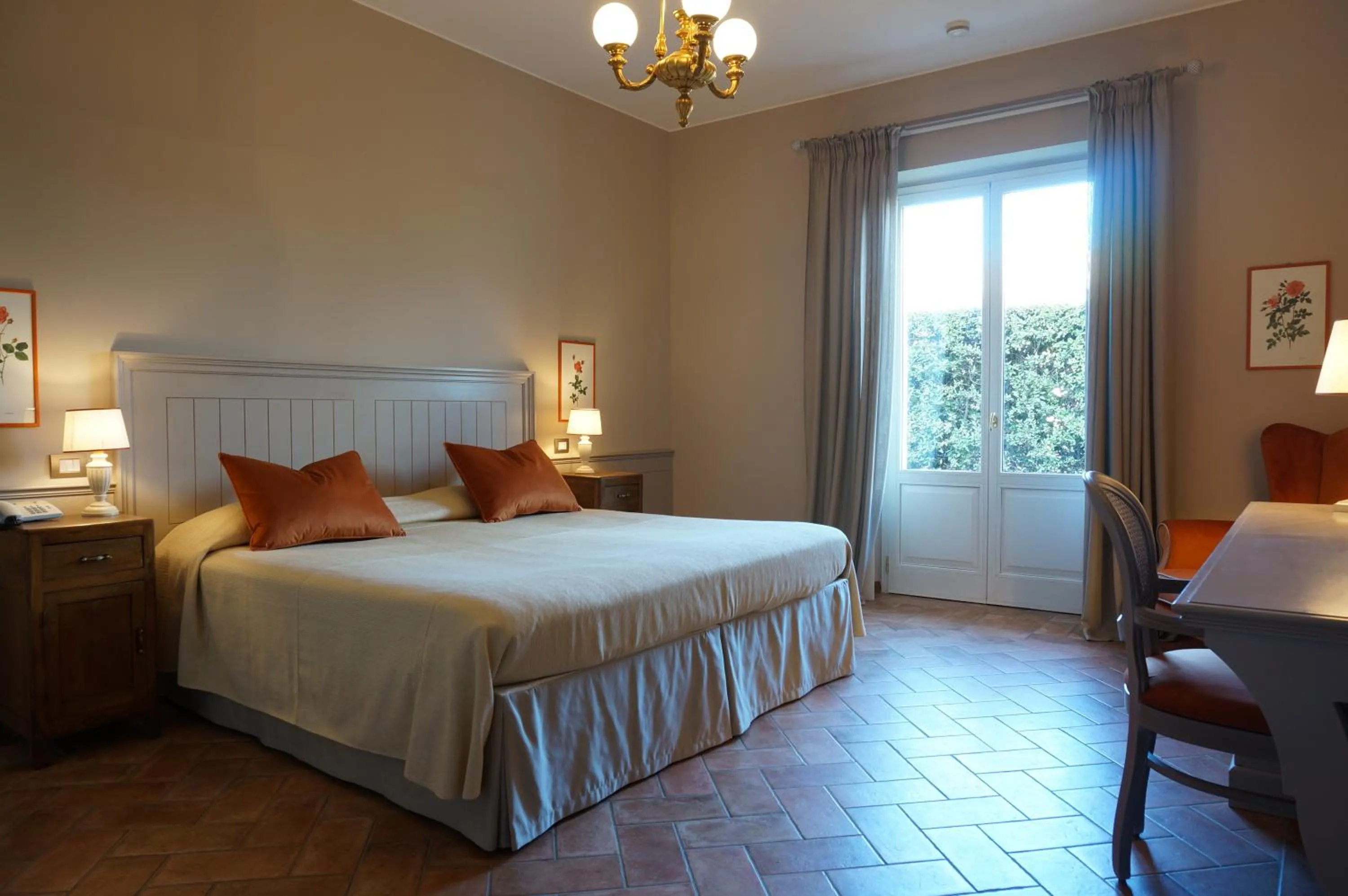 Bedroom, Bed in Villa Santa Barbara