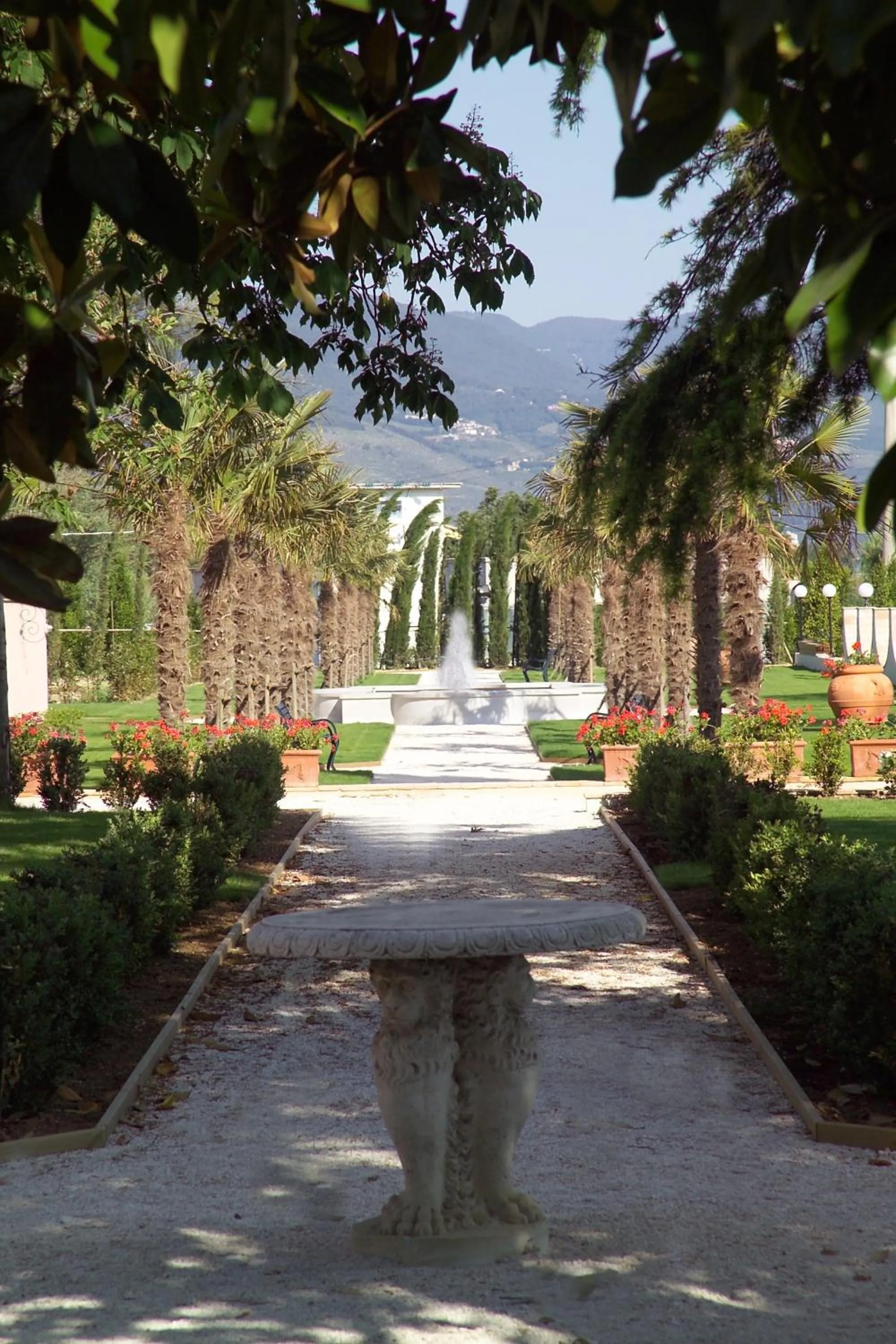 Facade/entrance in Villa Santa Barbara