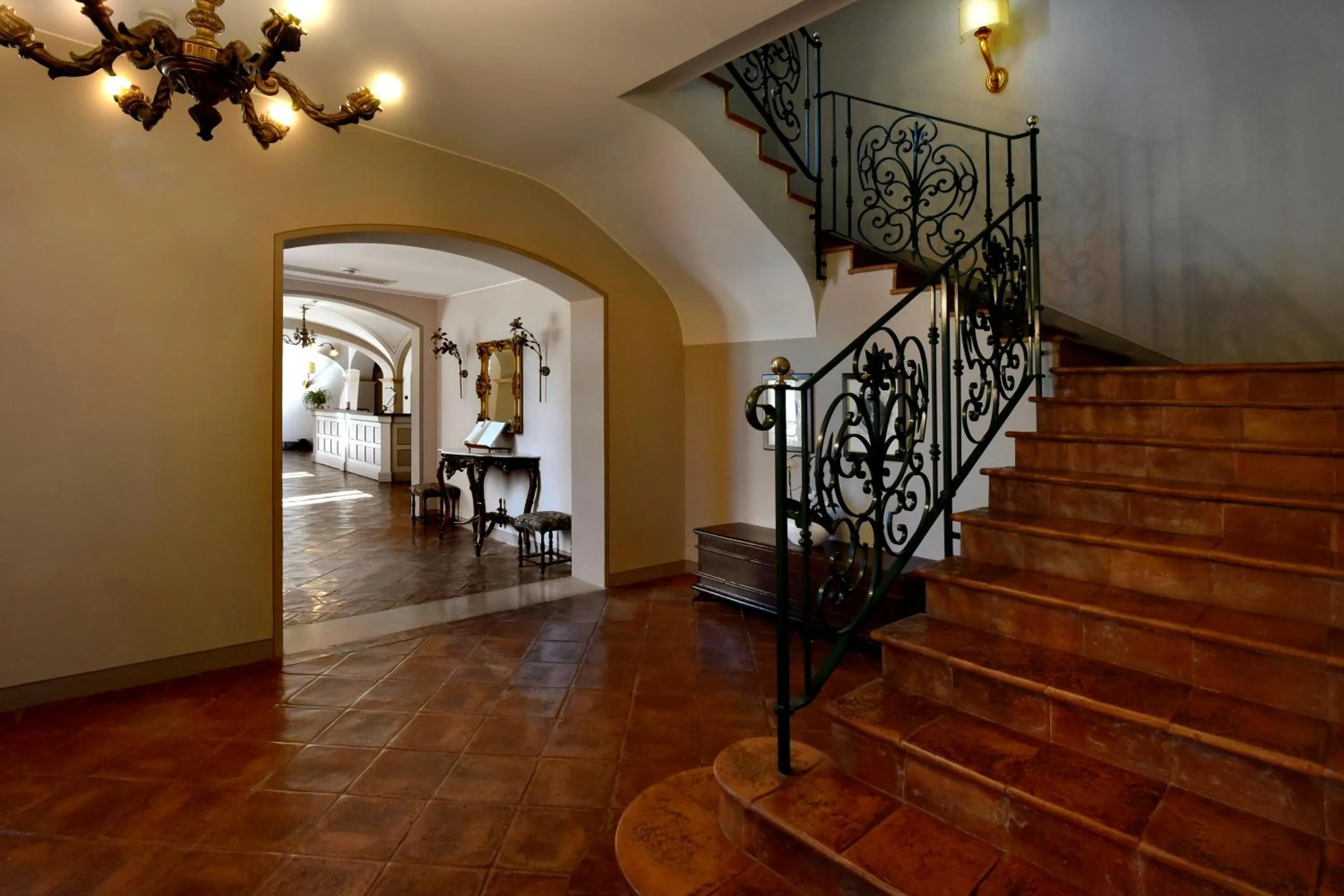 Lobby or reception in Villa Santa Barbara