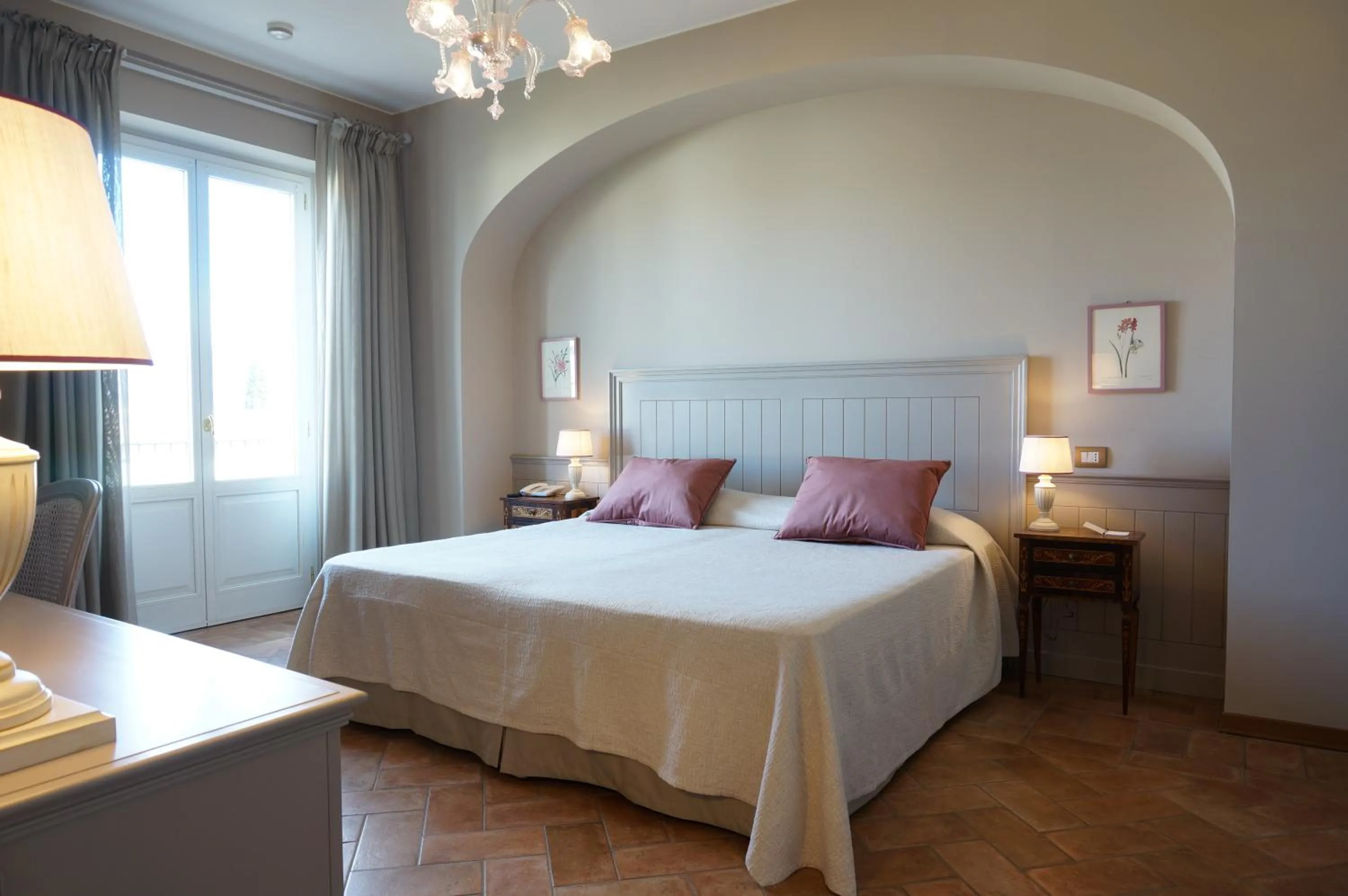 Bed in Villa Santa Barbara