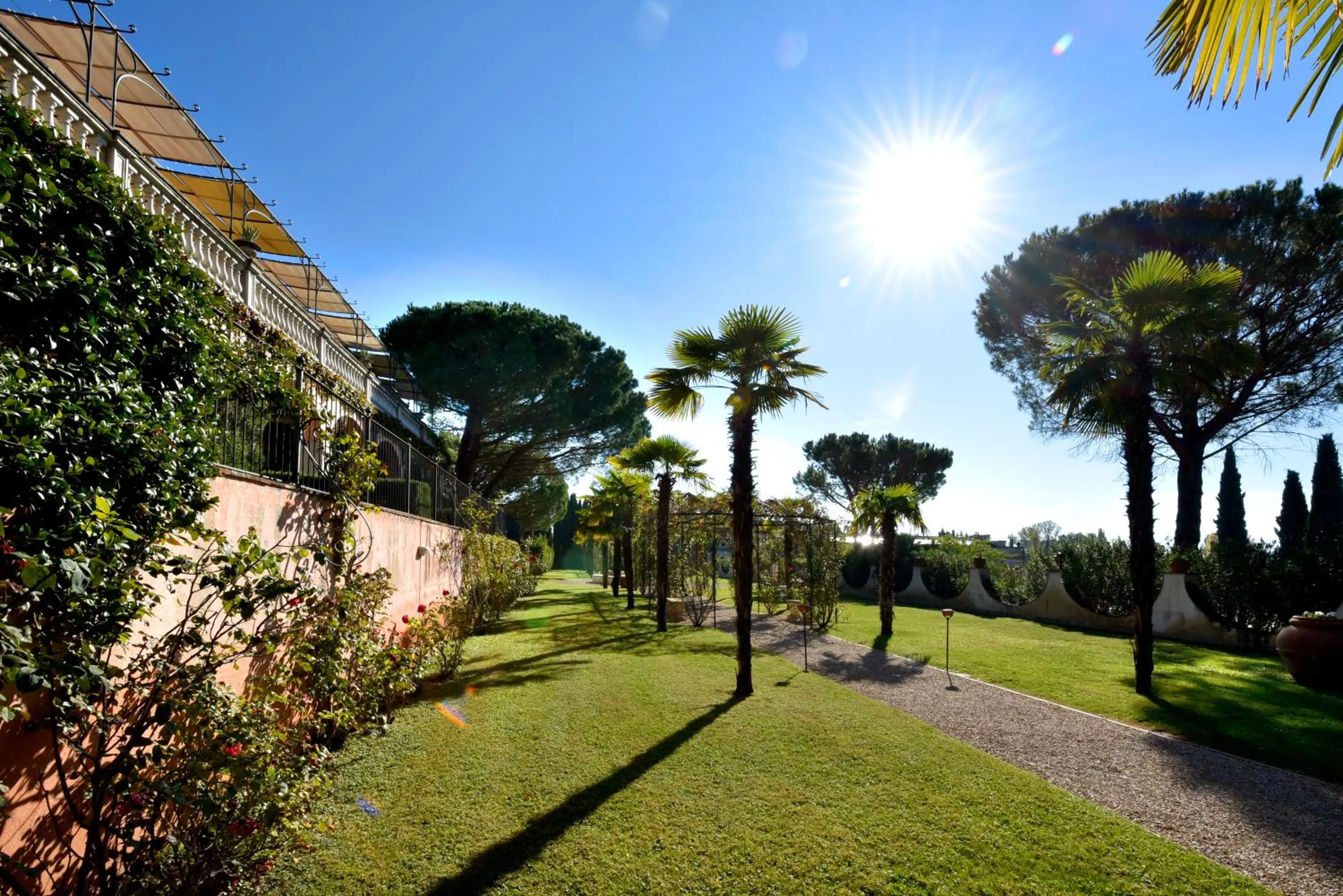 Garden in Villa Santa Barbara
