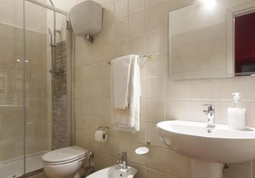 Double Room with Private Bathroom in Affittacamere del Corso Double Room with Private Bathroom in Affittacamere del Corso