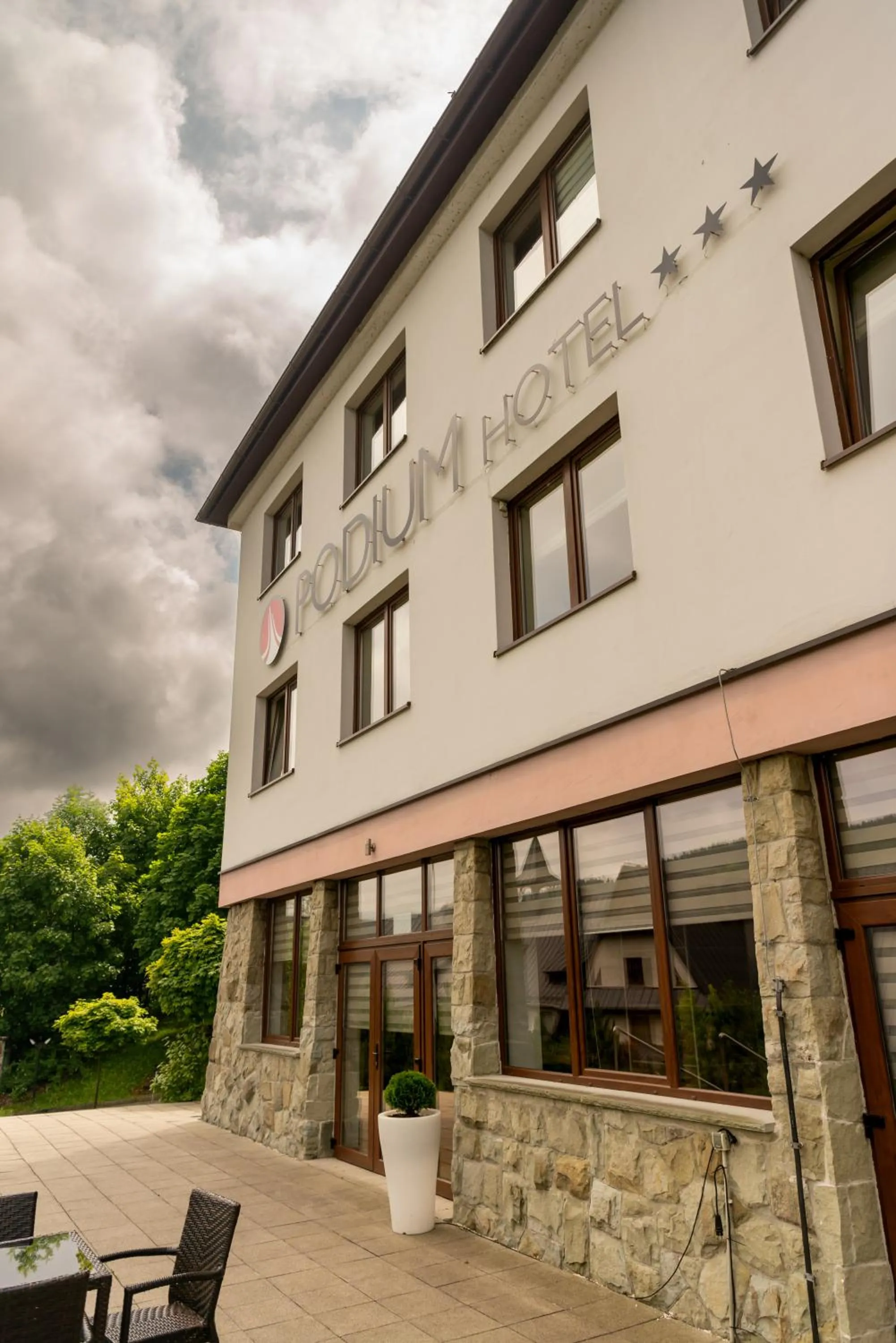 Property building in Hotel Podium