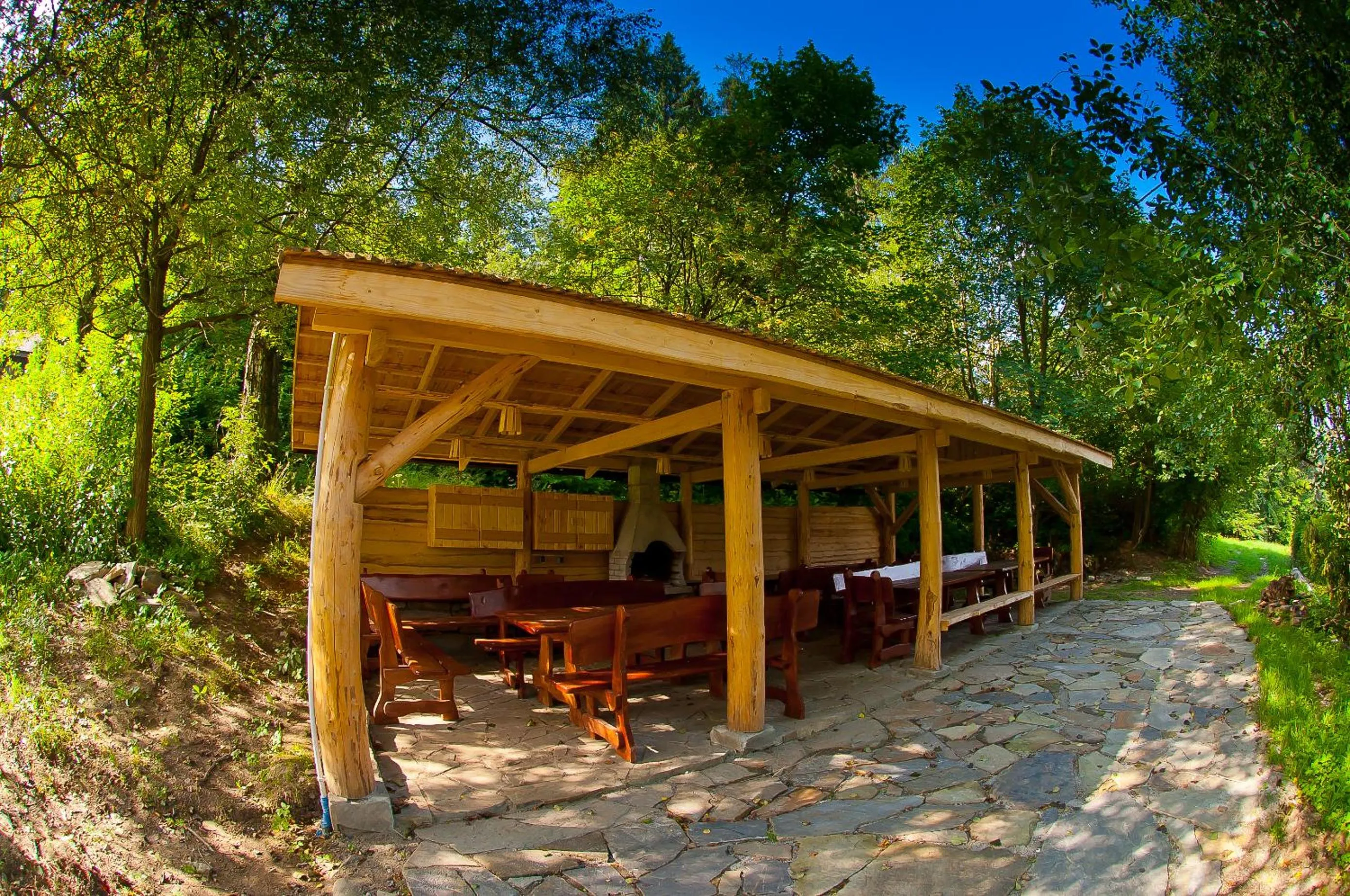 BBQ facilities in Hotel Podium