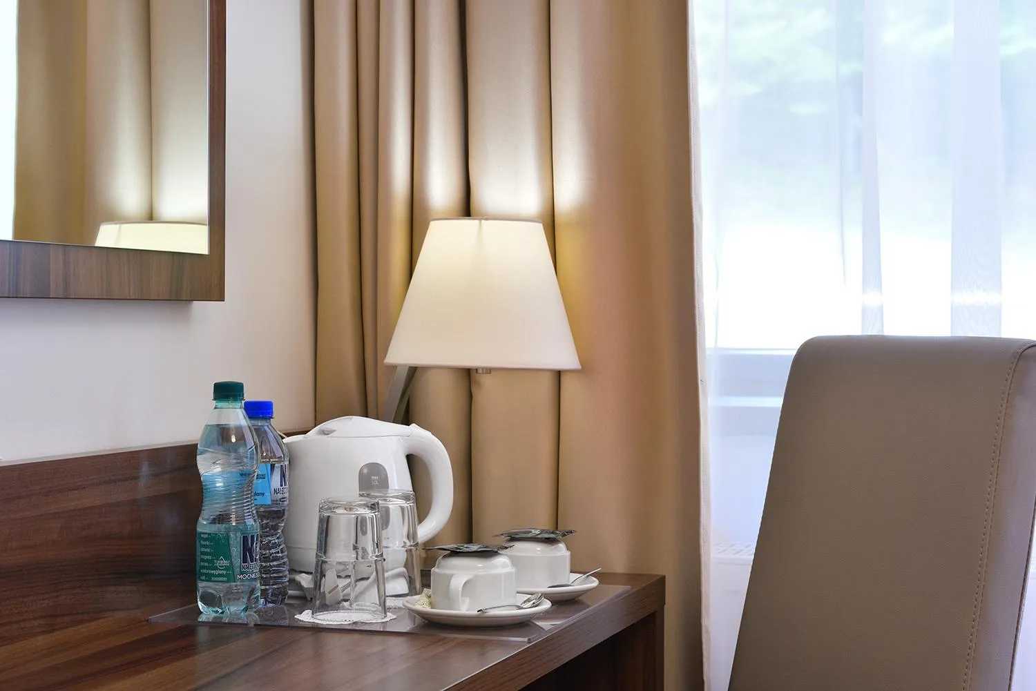 Coffee/tea facilities in Hotel Podium