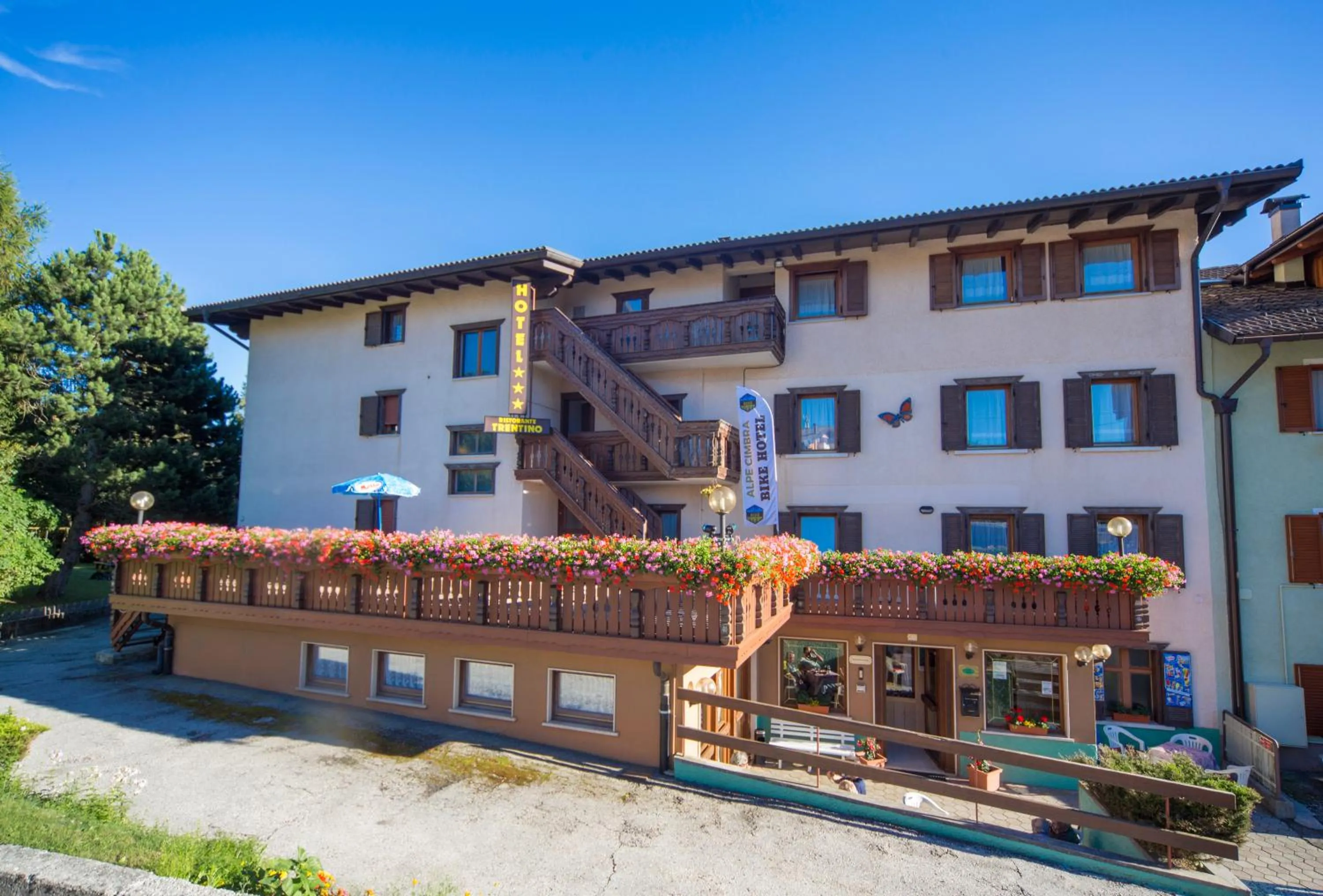 Property building in Hotel Trentino
