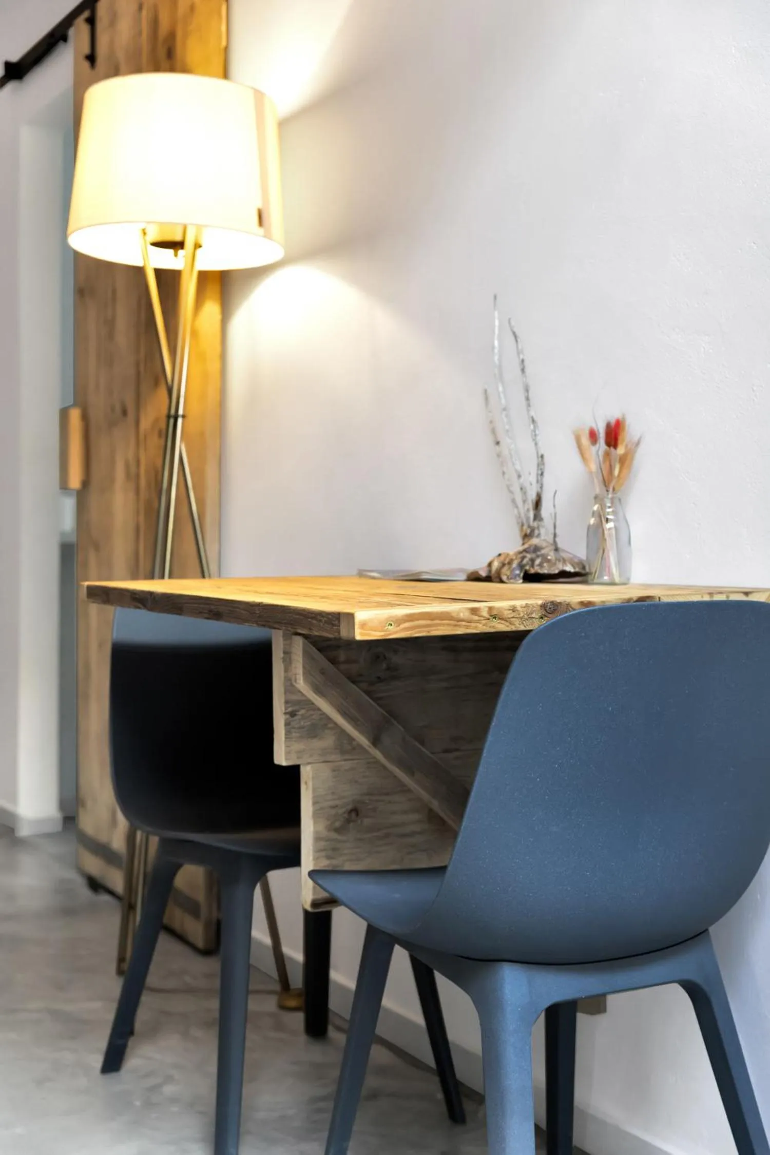 Seating area in The Hut Bonaire