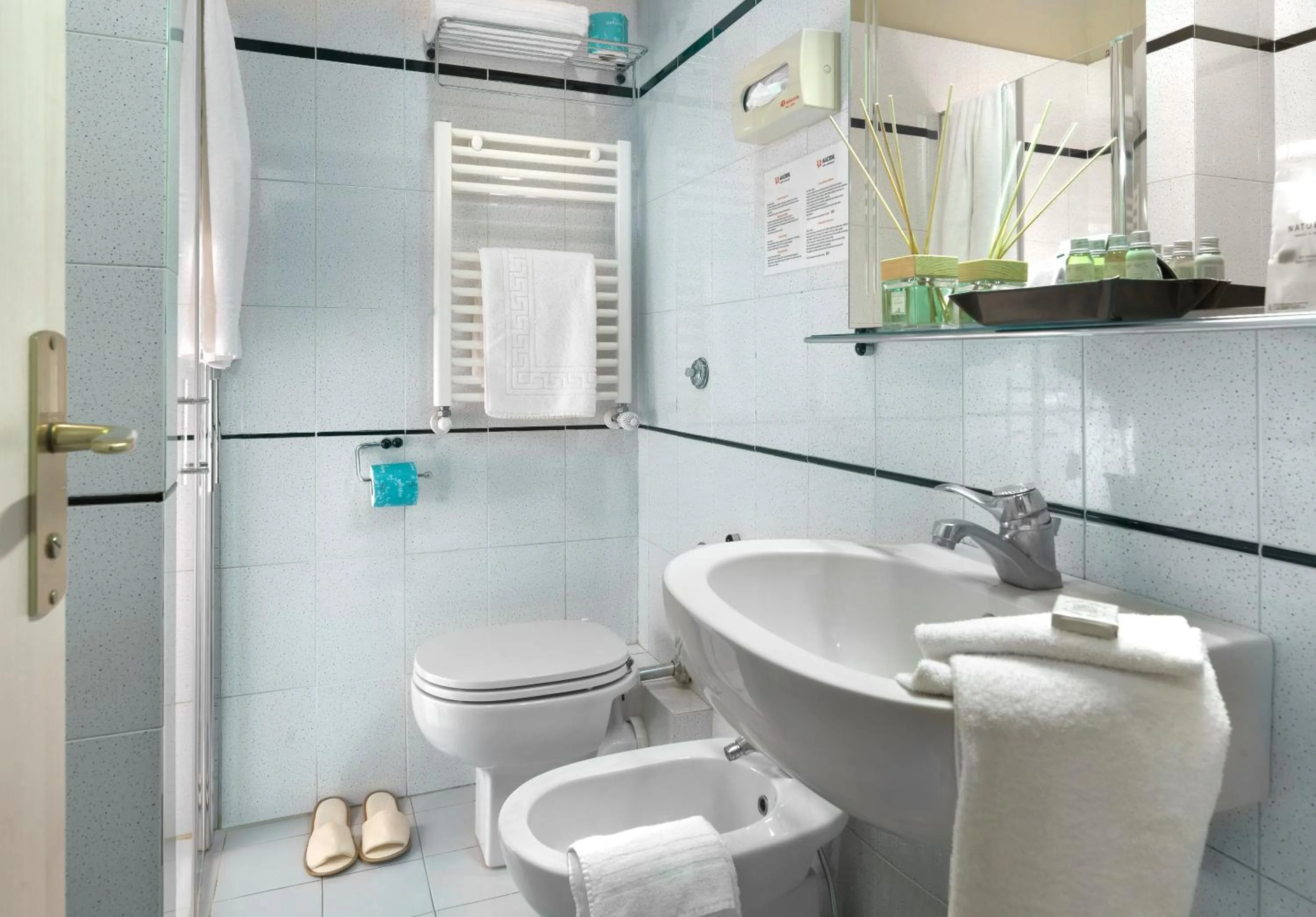 Bathroom in Hotel Ristorante Alcide