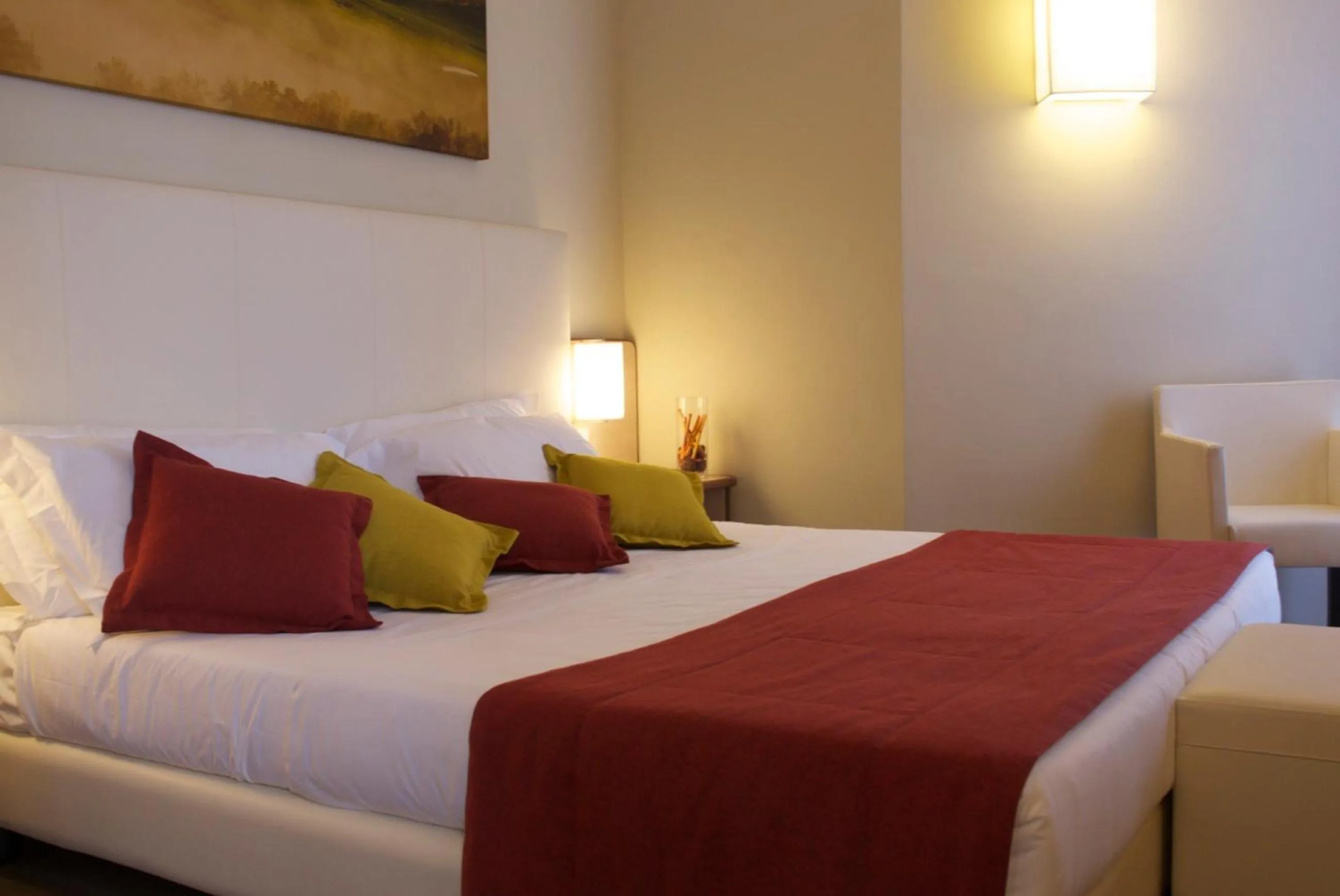 Bed in Hotel Ristorante Alcide