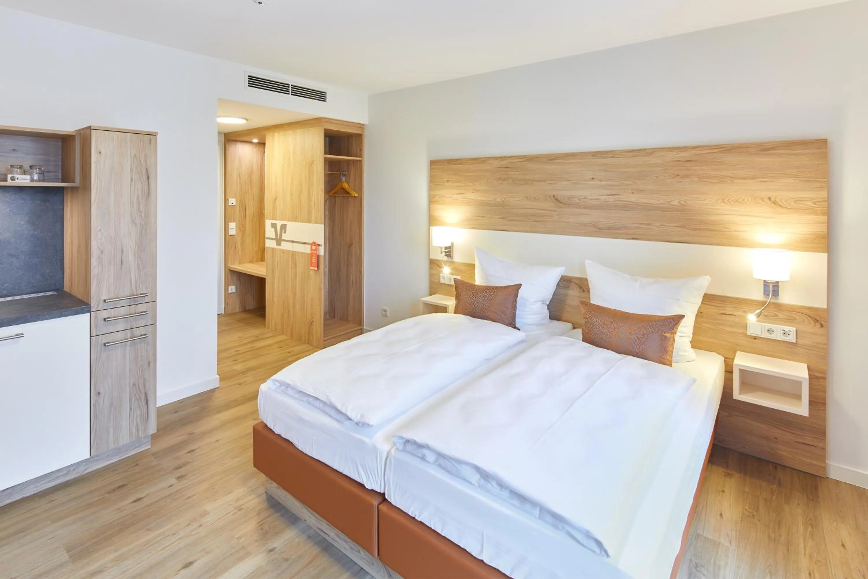 Bed in VR-Serviced Apartments Gerstungen