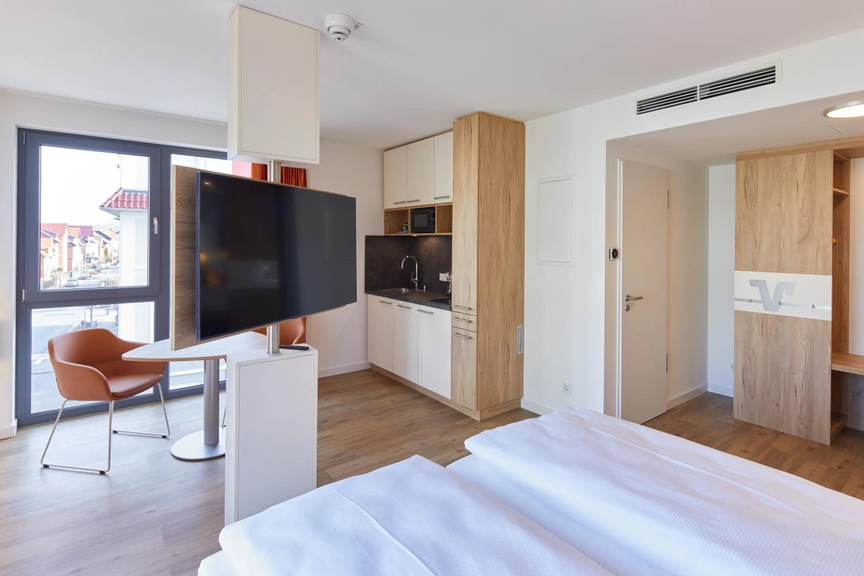 Bed in VR-Serviced Apartments Gerstungen
