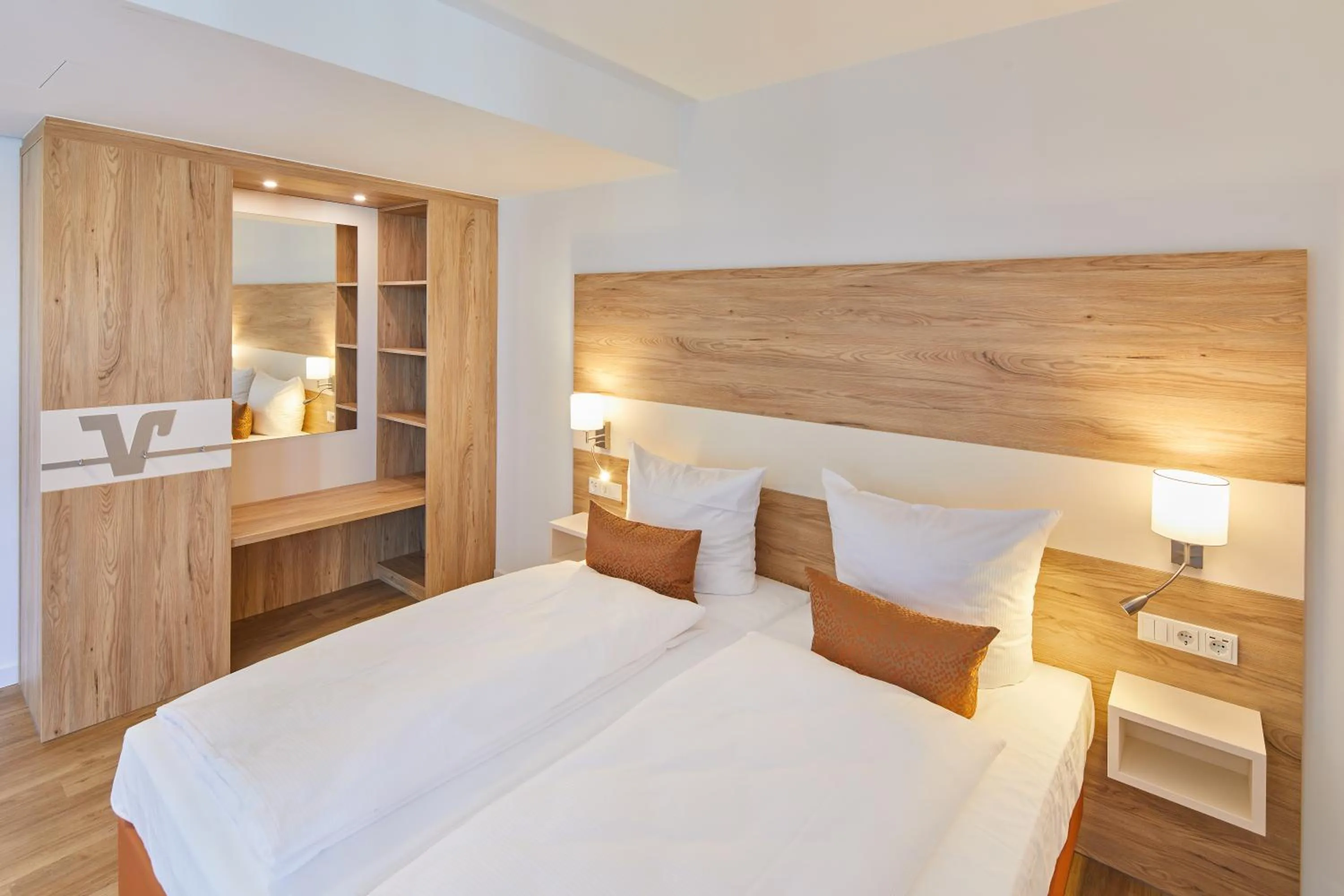 Bed in VR-Serviced Apartments Gerstungen