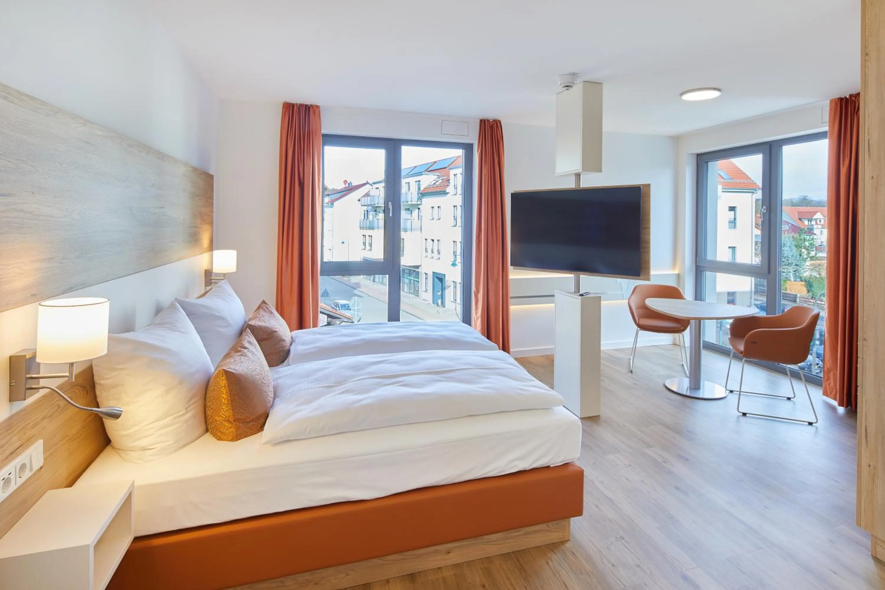 Bed in VR-Serviced Apartments Gerstungen