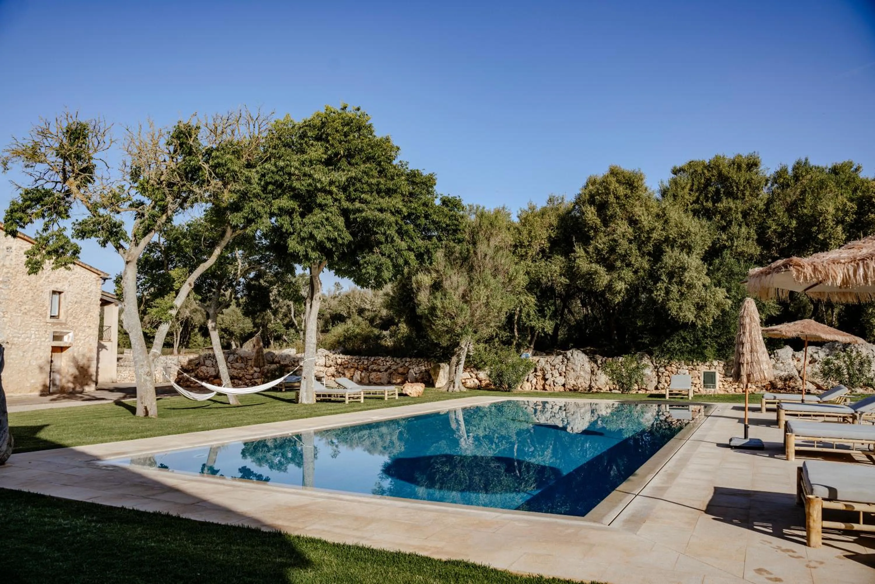 Swimming pool in Finca Gomera - Agroturismo Hotel
