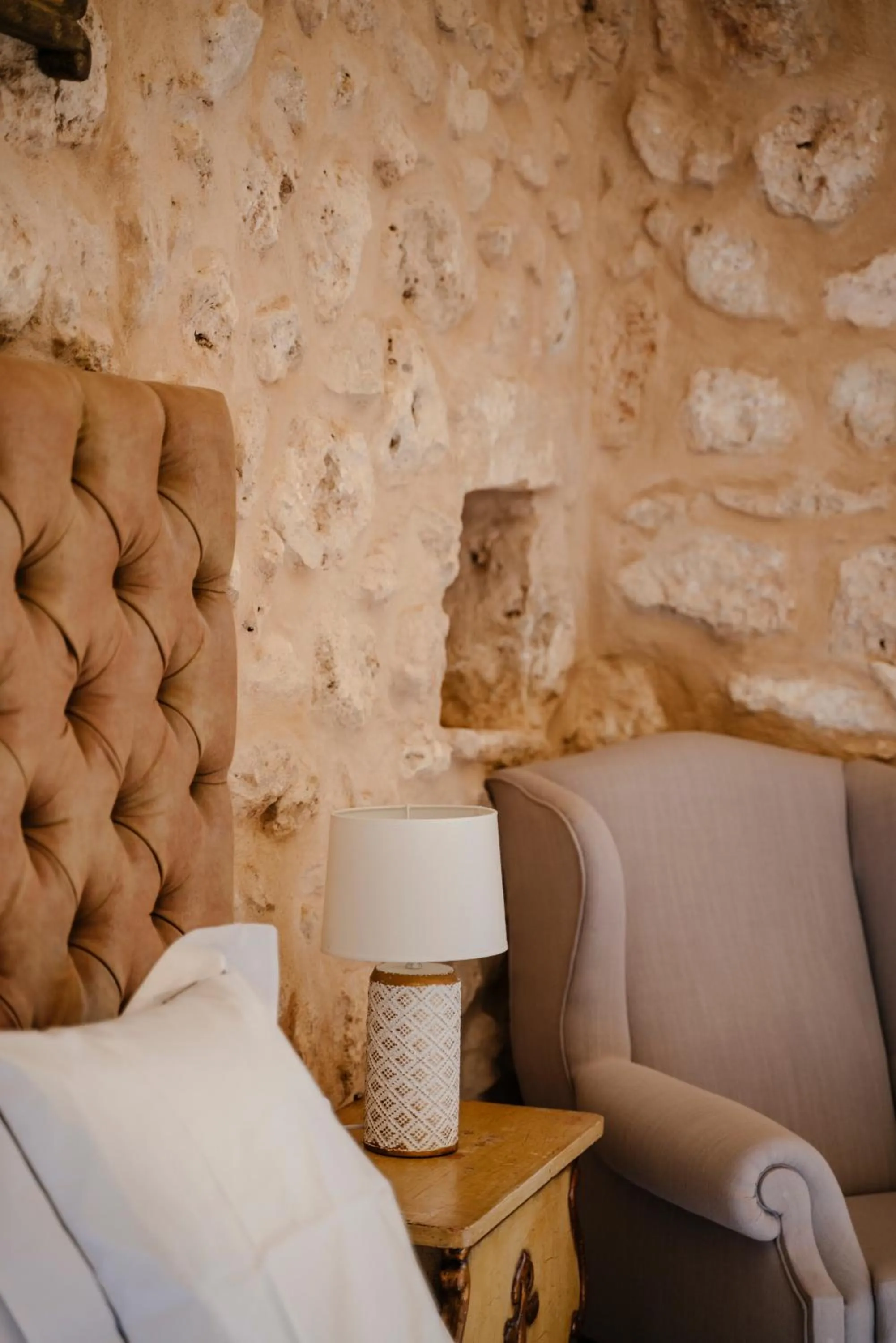 Living room, Bed in Finca Gomera - Agroturismo Hotel