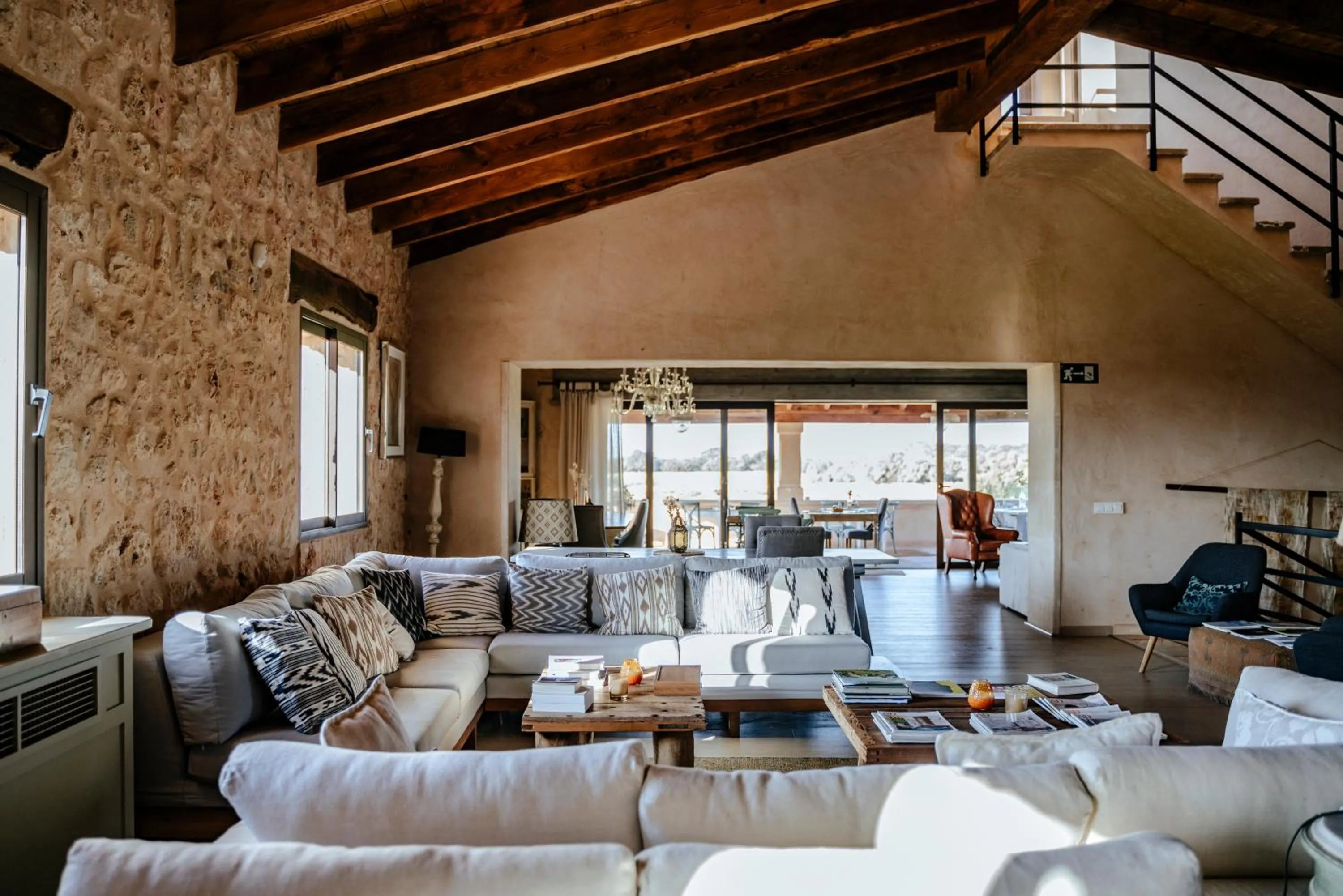Living room in Finca Gomera - Agroturismo Hotel
