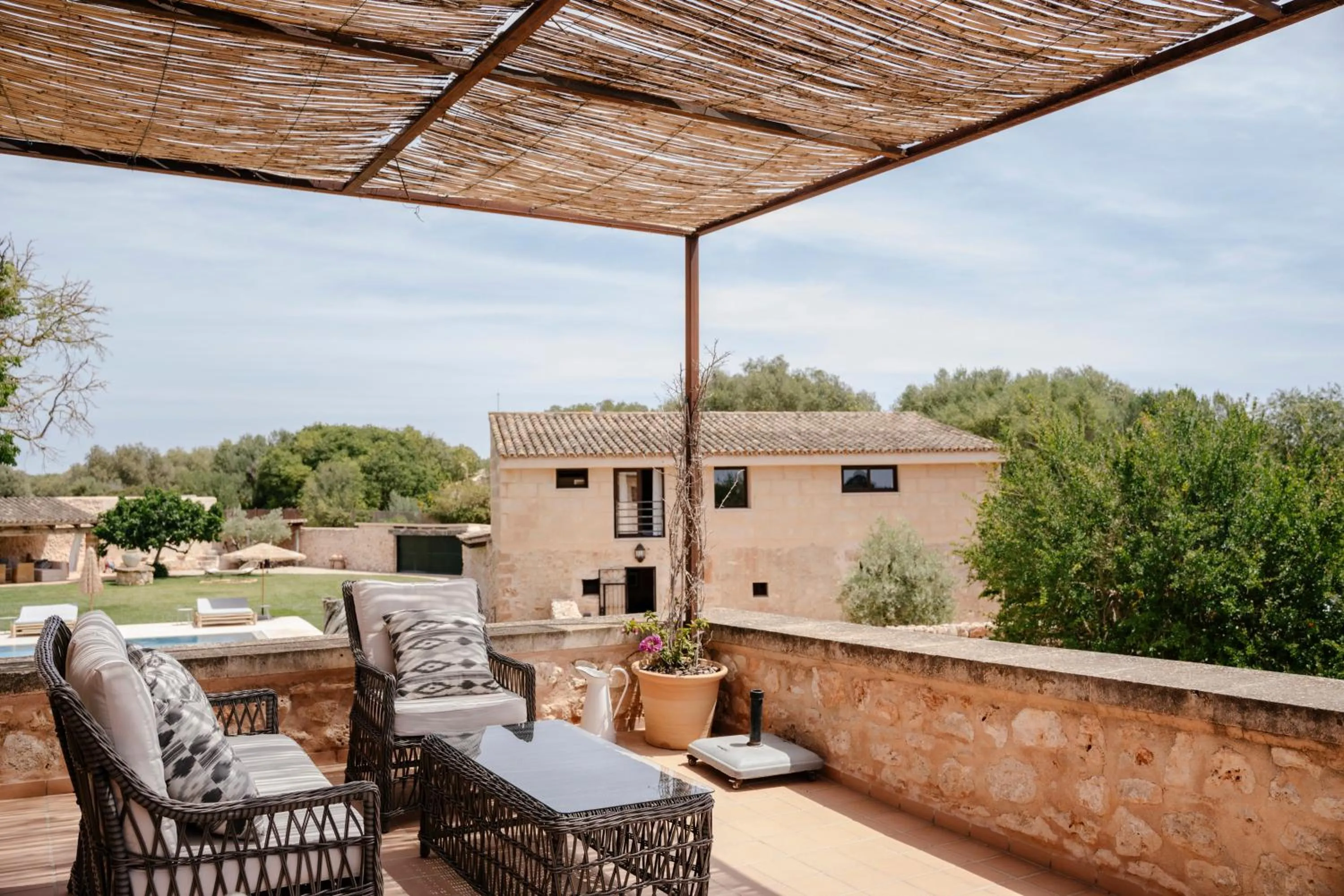 Patio in Finca Gomera - Agroturismo Hotel