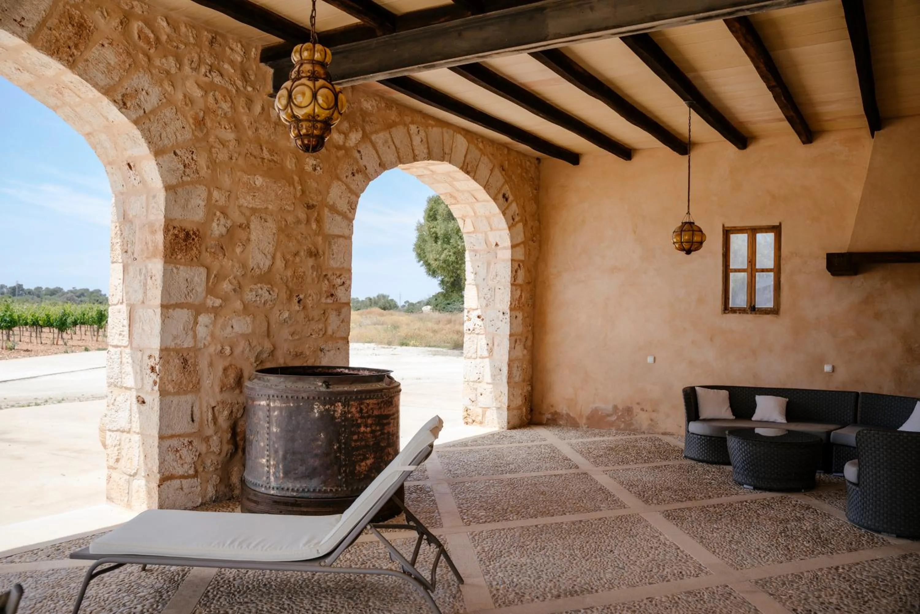 Patio in Finca Gomera - Agroturismo Hotel