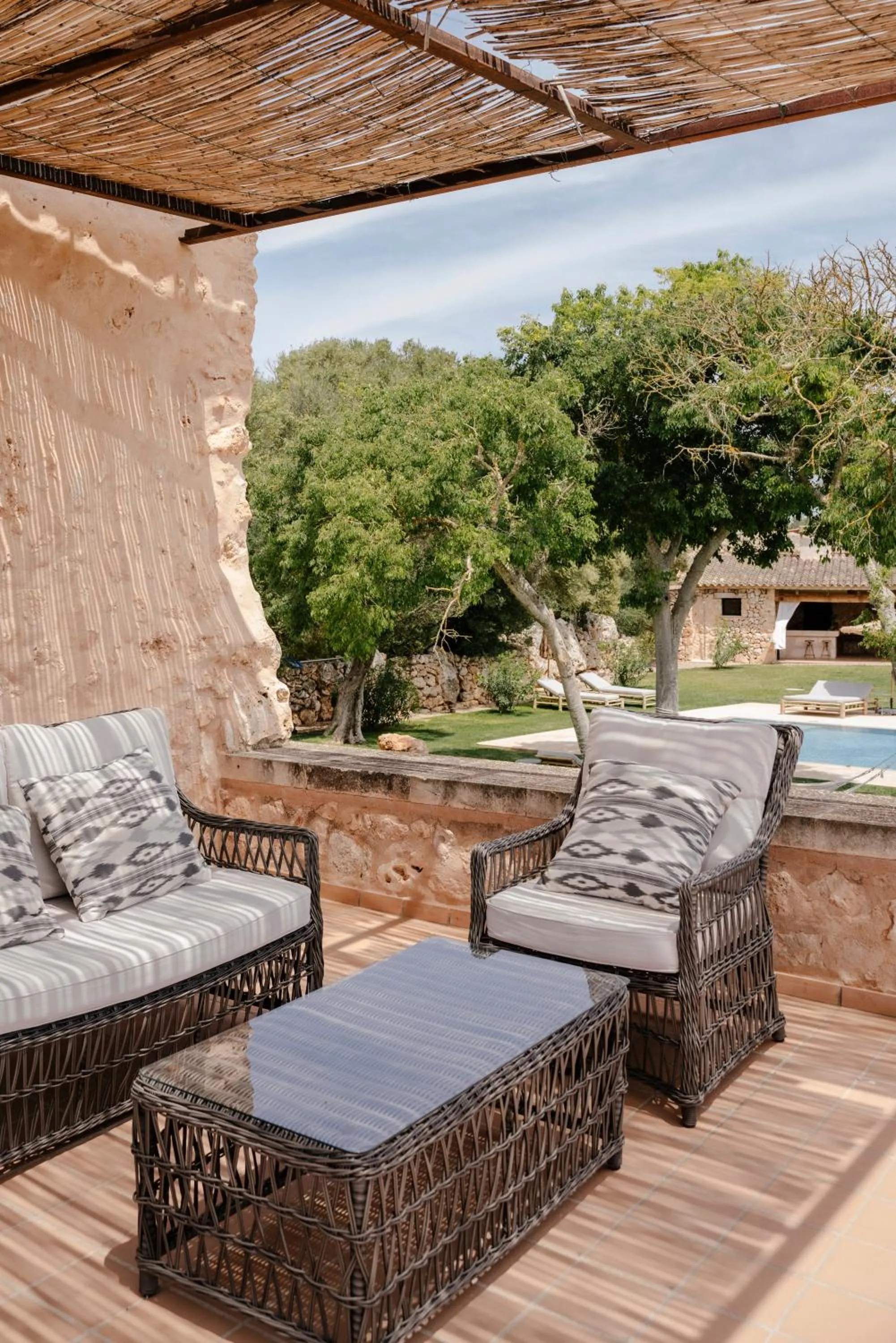 Patio in Finca Gomera - Agroturismo Hotel